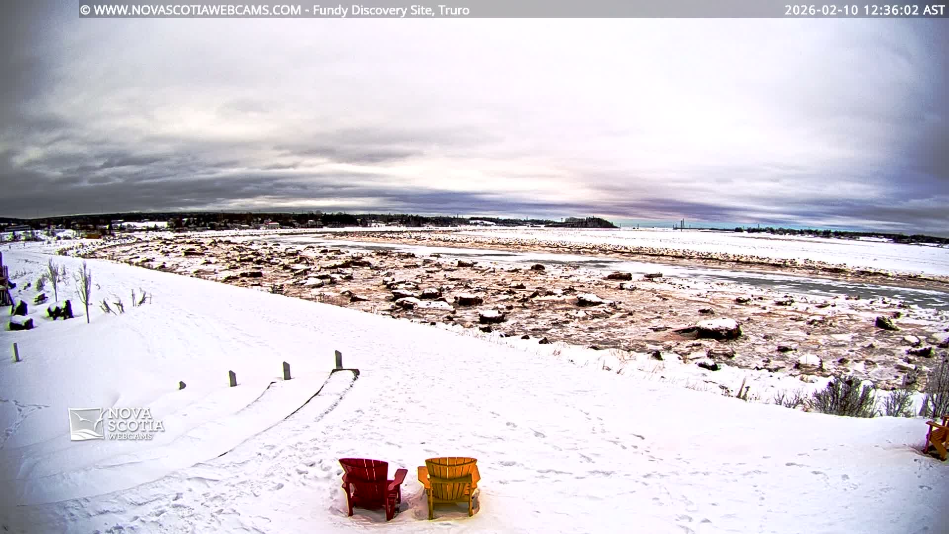 Lower Truro , Fundy Discovery Site & Salmon River Live Cam - Lower Truro, Colchester, Nova Scotia, Canada