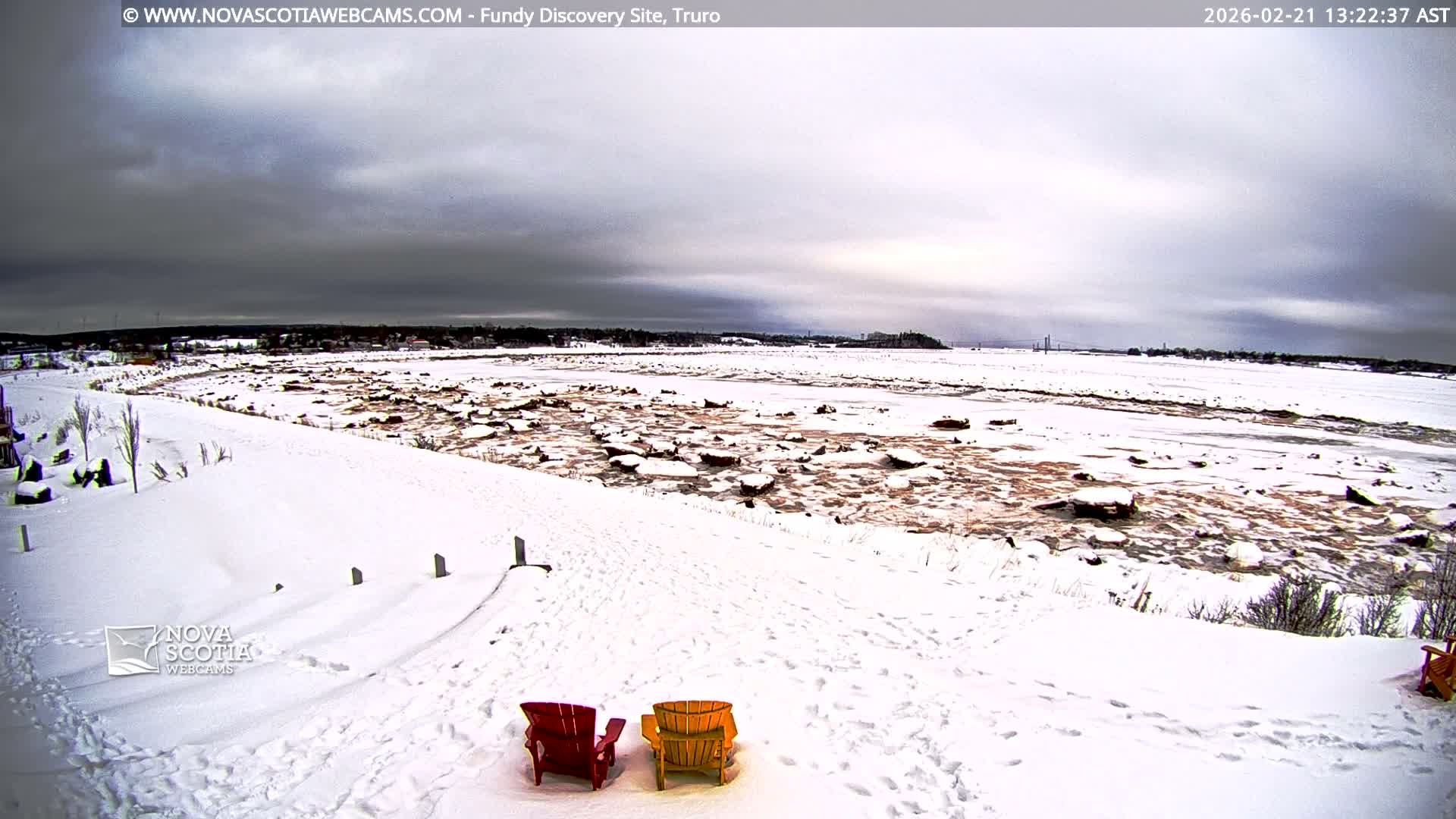 Lower Truro , Fundy Discovery Site & Salmon River Live Cam - Lower Truro, Colchester, Nova Scotia, Canada