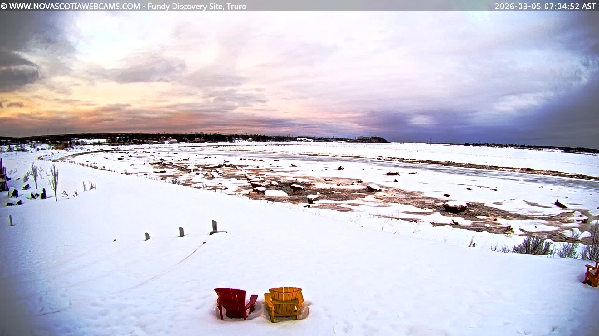 Lower Truro , Fundy Discovery Site & Salmon River Live Cam - Lower Truro, Colchester, Nova Scotia, Canada