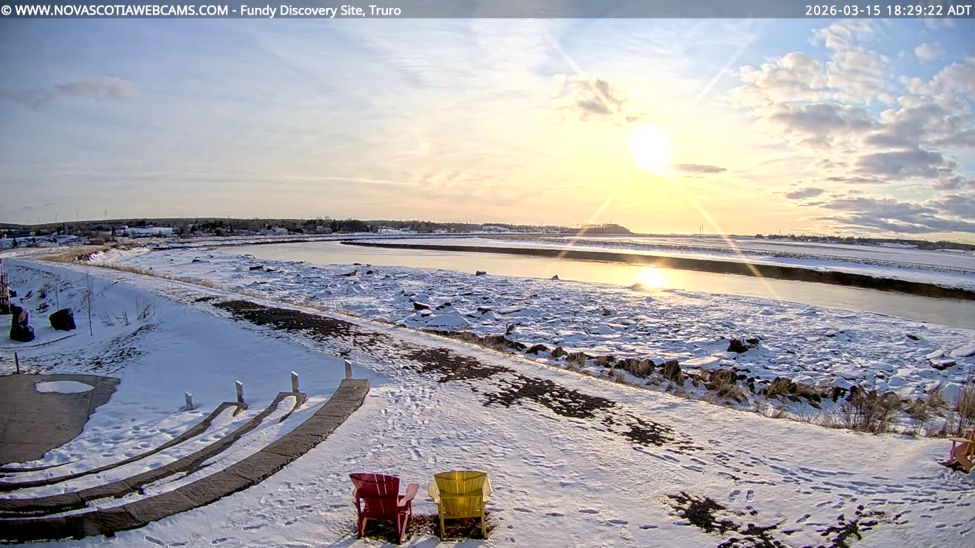 Lower Truro , Fundy Discovery Site & Salmon River Live Cam - Lower Truro, Colchester, Nova Scotia, Canada