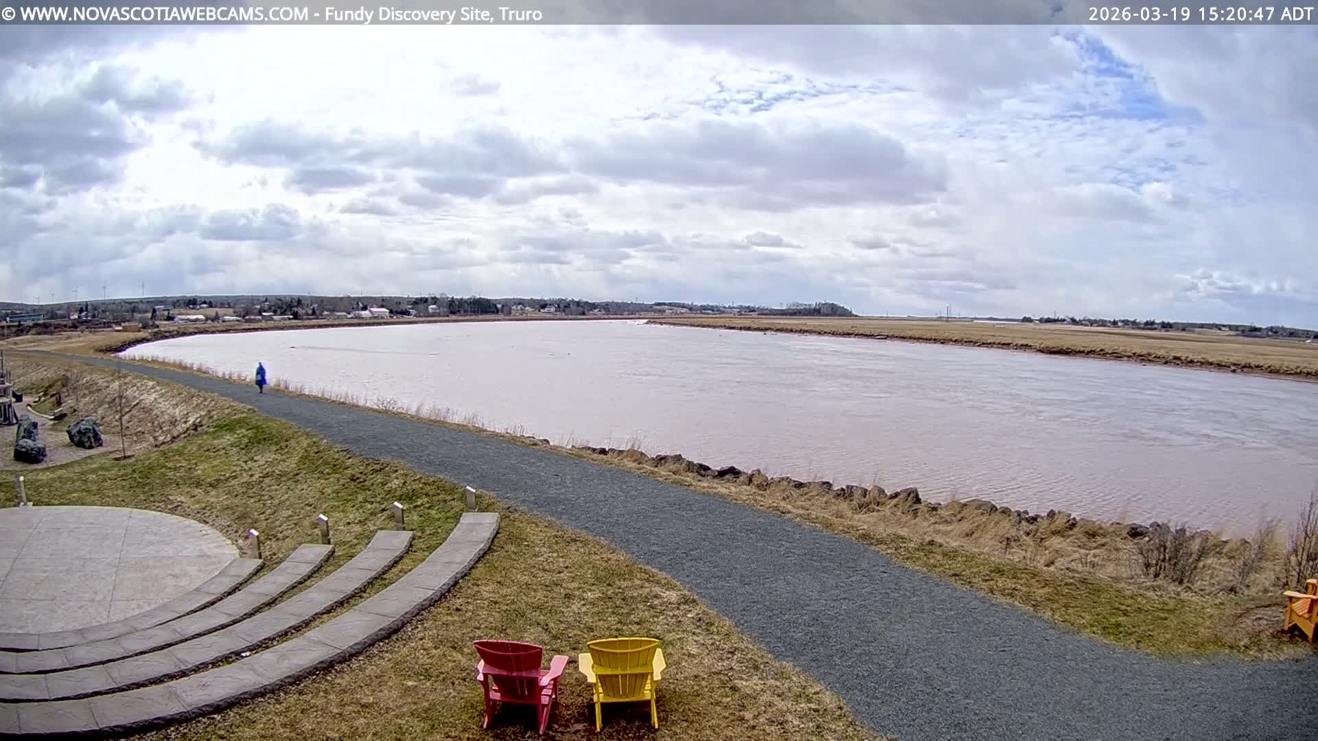 Lower Truro , Fundy Discovery Site & Salmon River Live Cam - Lower Truro, Colchester, Nova Scotia, Canada