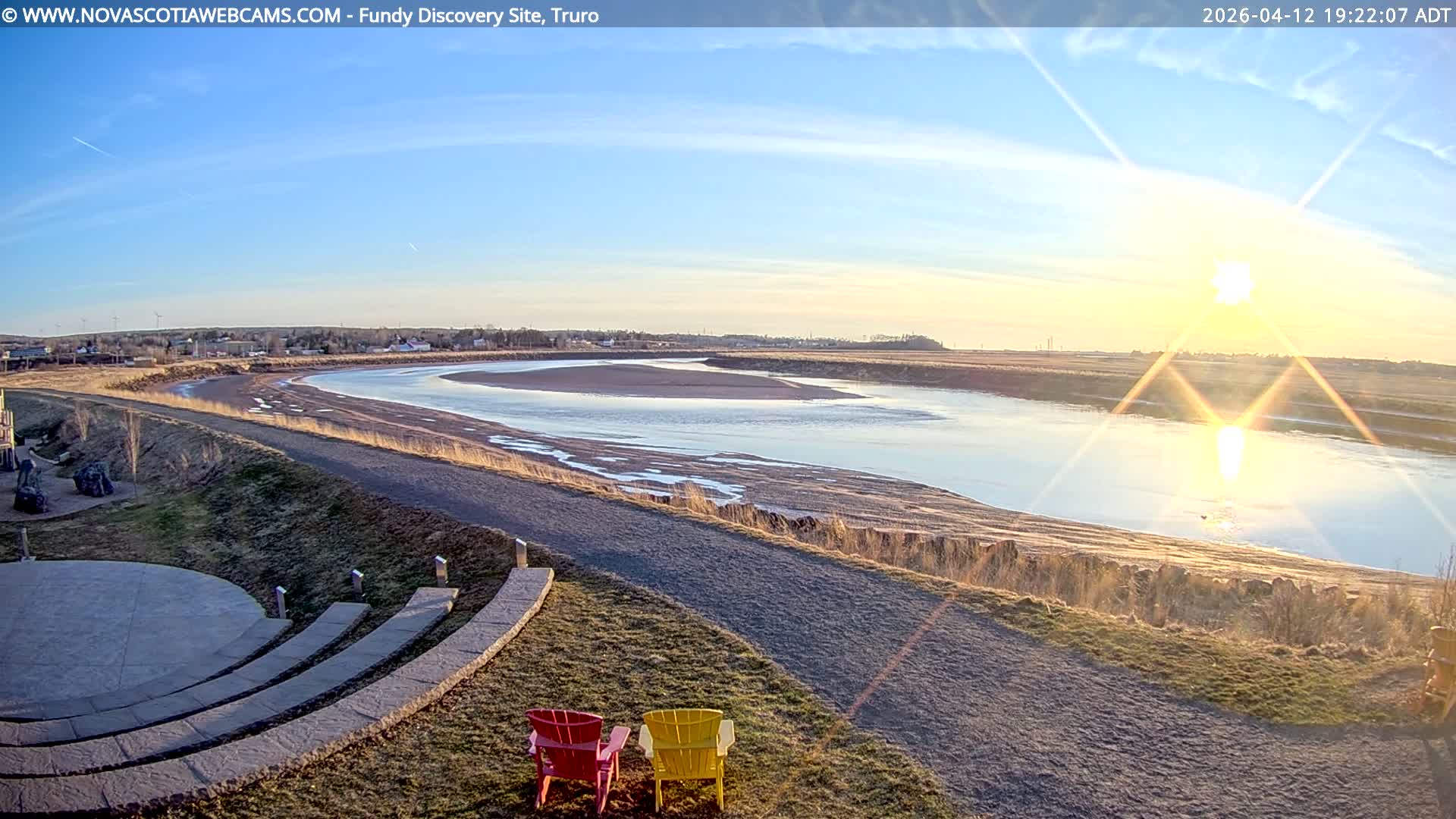 Lower Truro , Fundy Discovery Site & Salmon River Live Cam - Lower Truro, Colchester, Nova Scotia, Canada