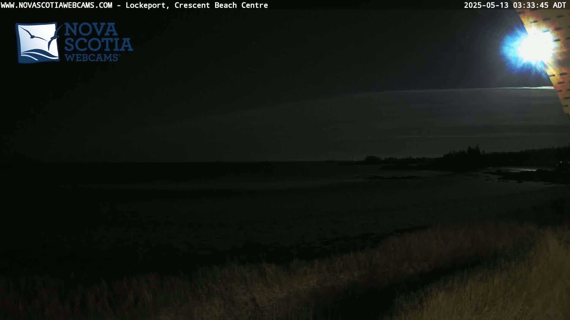 Lockeport Crescent Beach Live Cam - Lockeport, Shelburne County, Nova Scotia, Canada