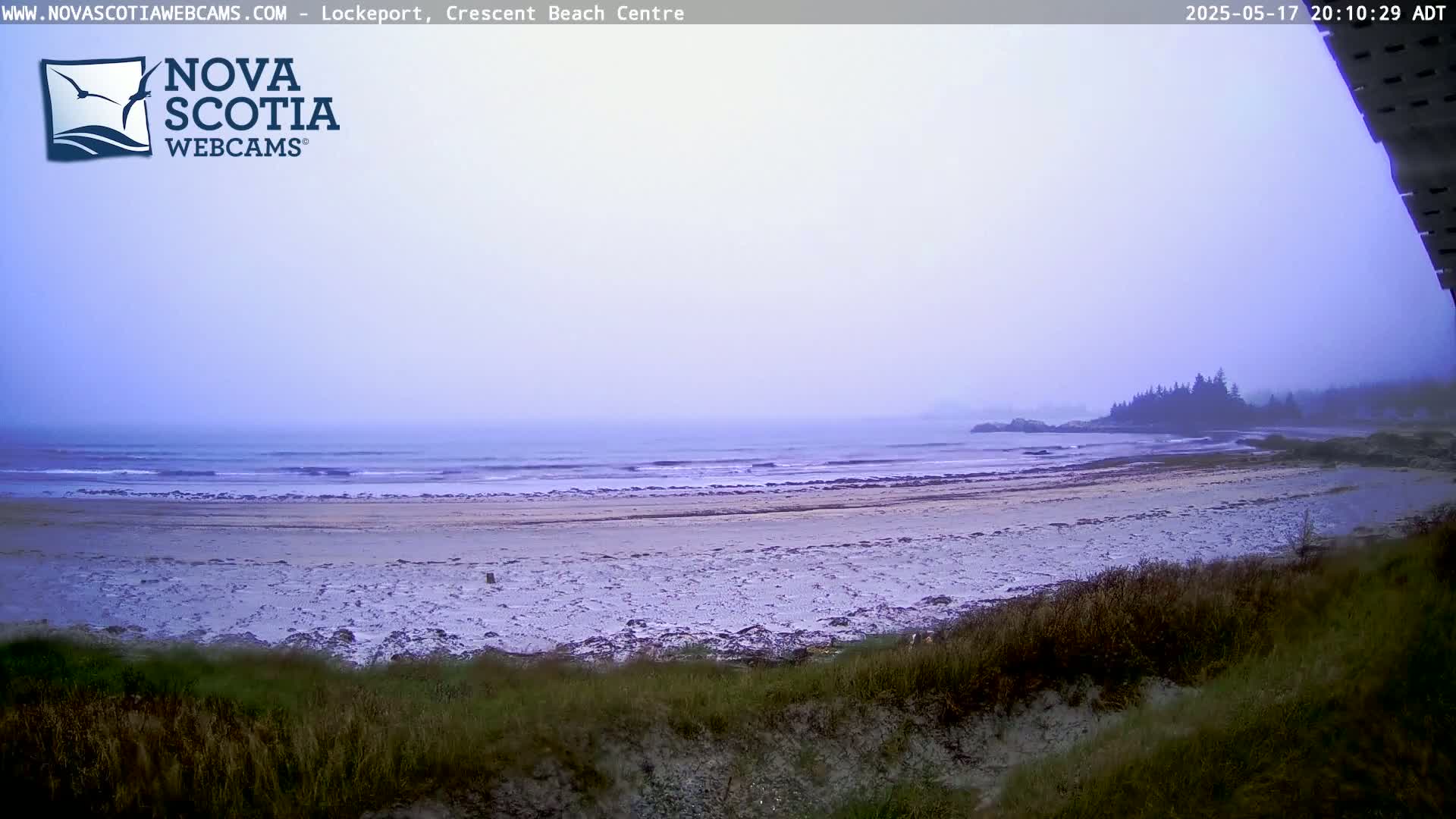 Lockeport Crescent Beach Live Cam - Lockeport, Shelburne County, Nova Scotia, Canada