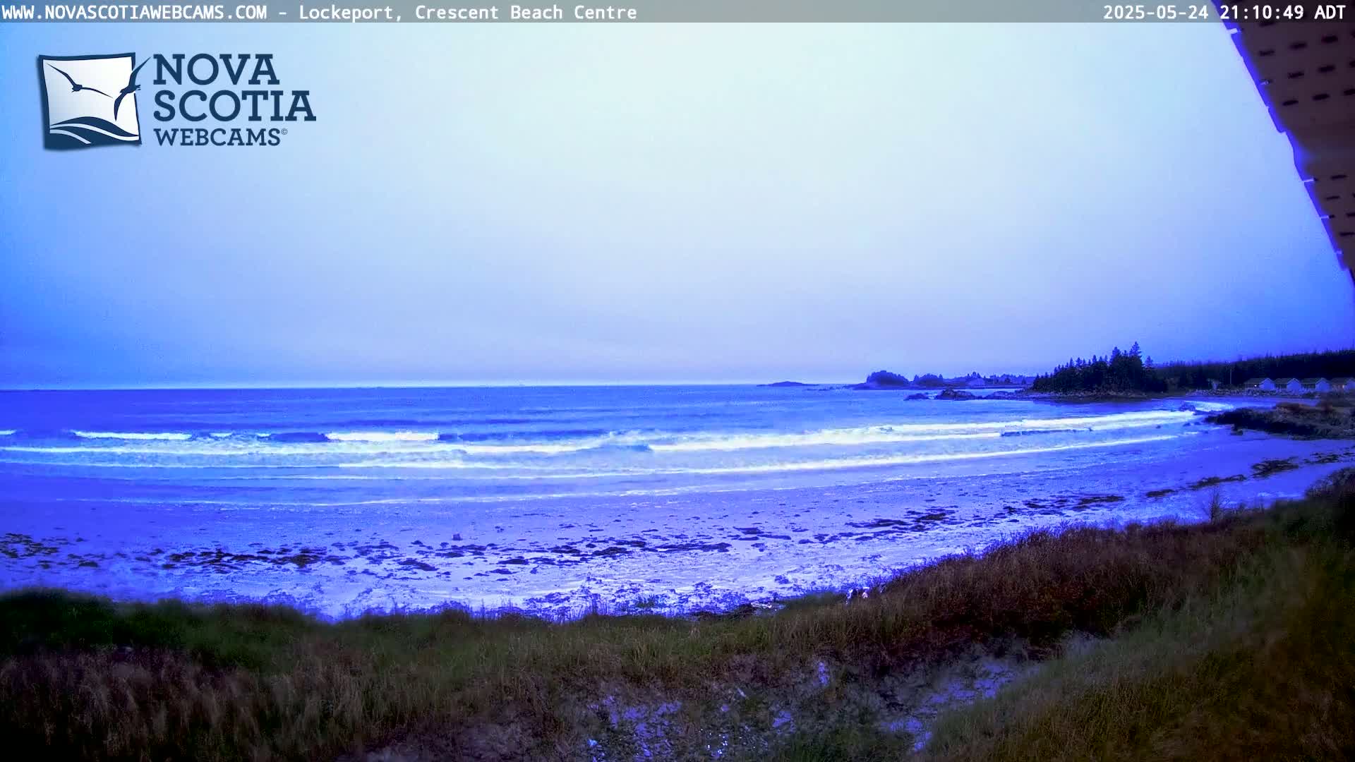 Lockeport Crescent Beach Live Cam - Lockeport, Shelburne County, Nova Scotia, Canada