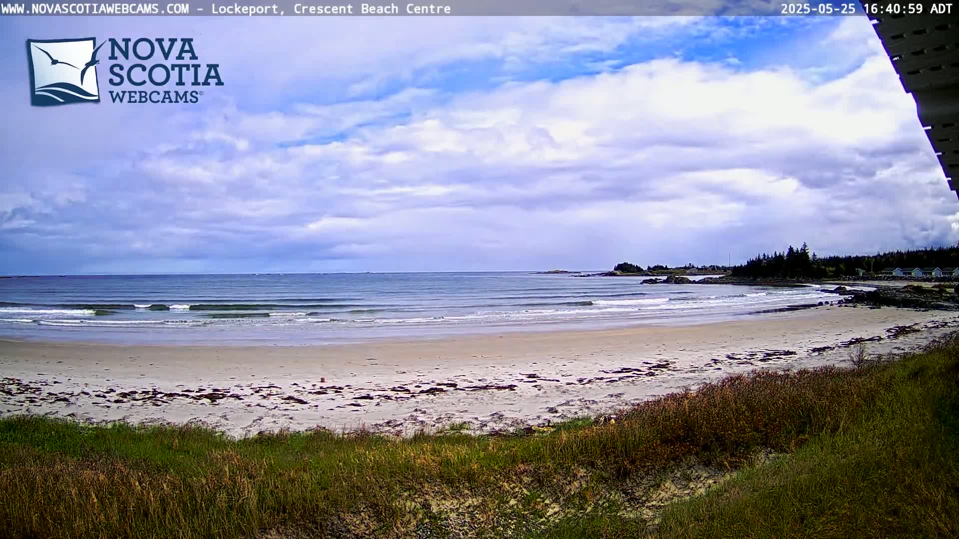 Lockeport Crescent Beach Live Cam - Lockeport, Shelburne County, Nova Scotia, Canada