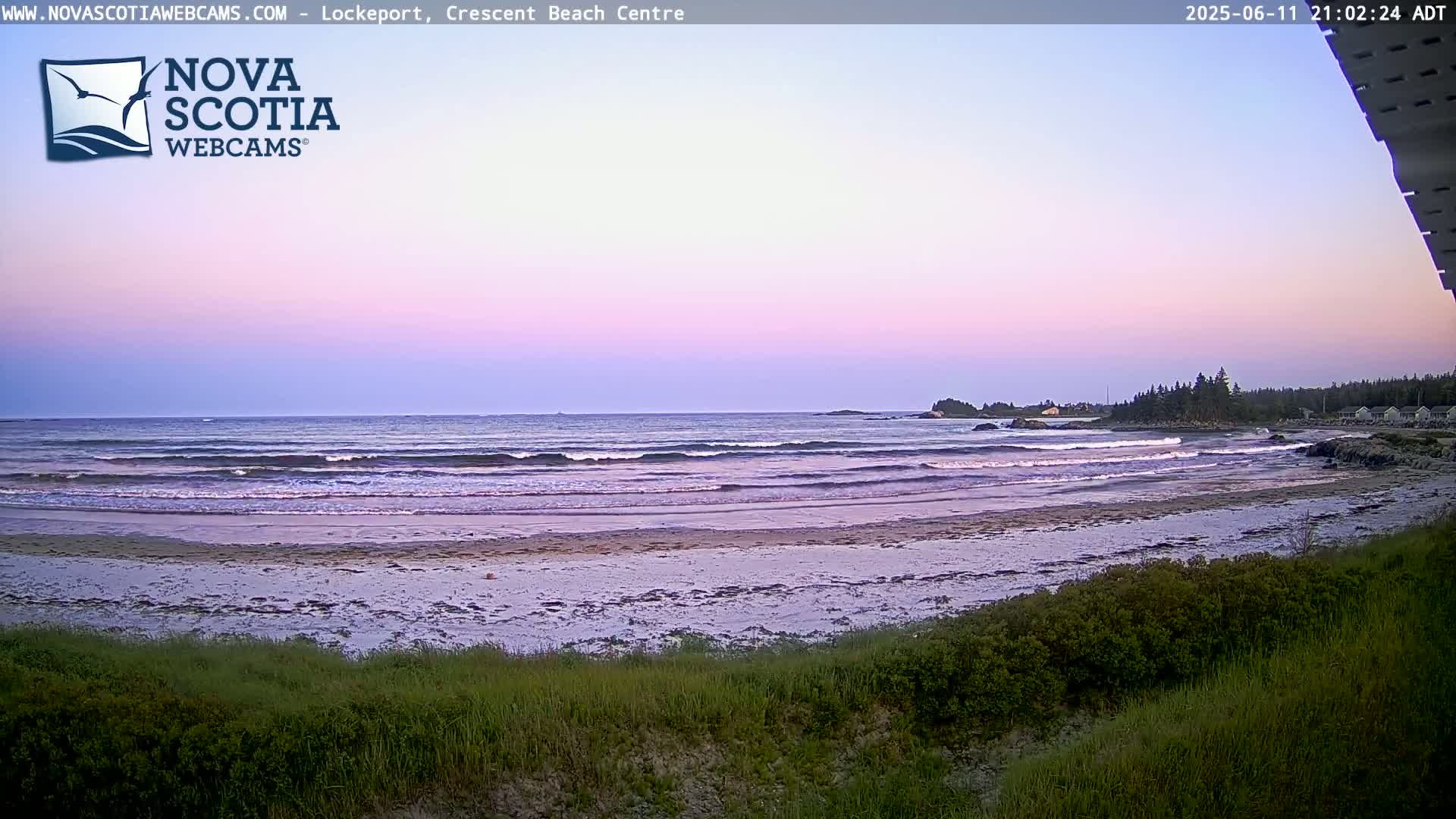 Lockeport Crescent Beach Live Cam - Lockeport, Shelburne County, Nova Scotia, Canada