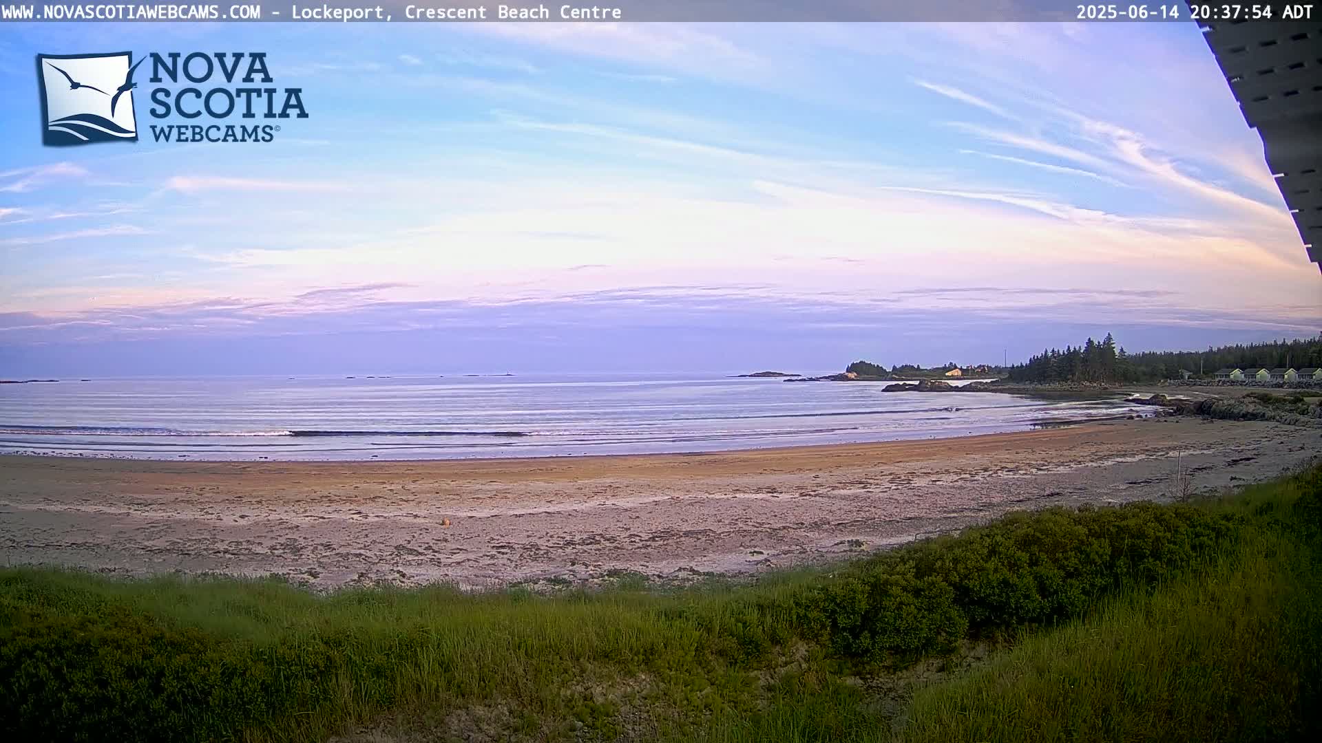 Lockeport Crescent Beach Live Cam - Lockeport, Shelburne County, Nova Scotia, Canada