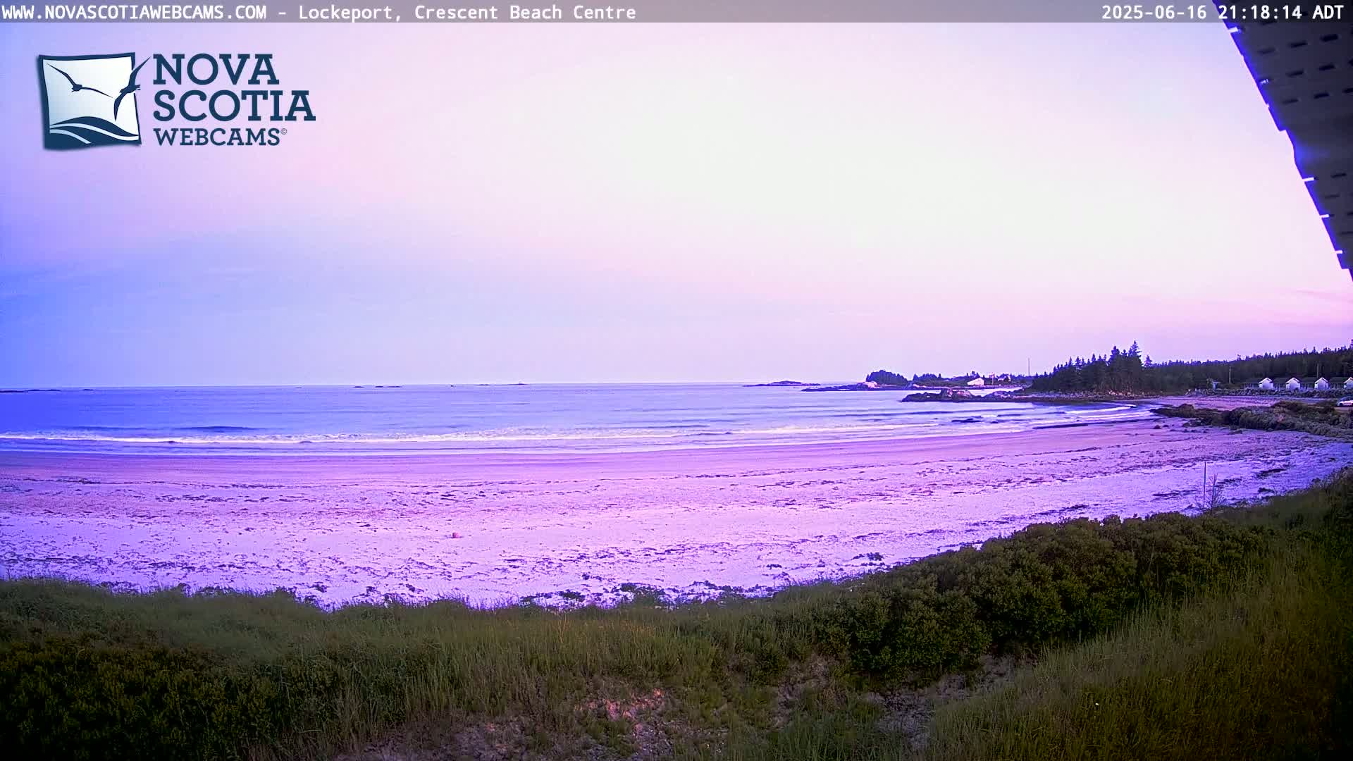 Lockeport Crescent Beach Live Cam - Lockeport, Shelburne County, Nova Scotia, Canada