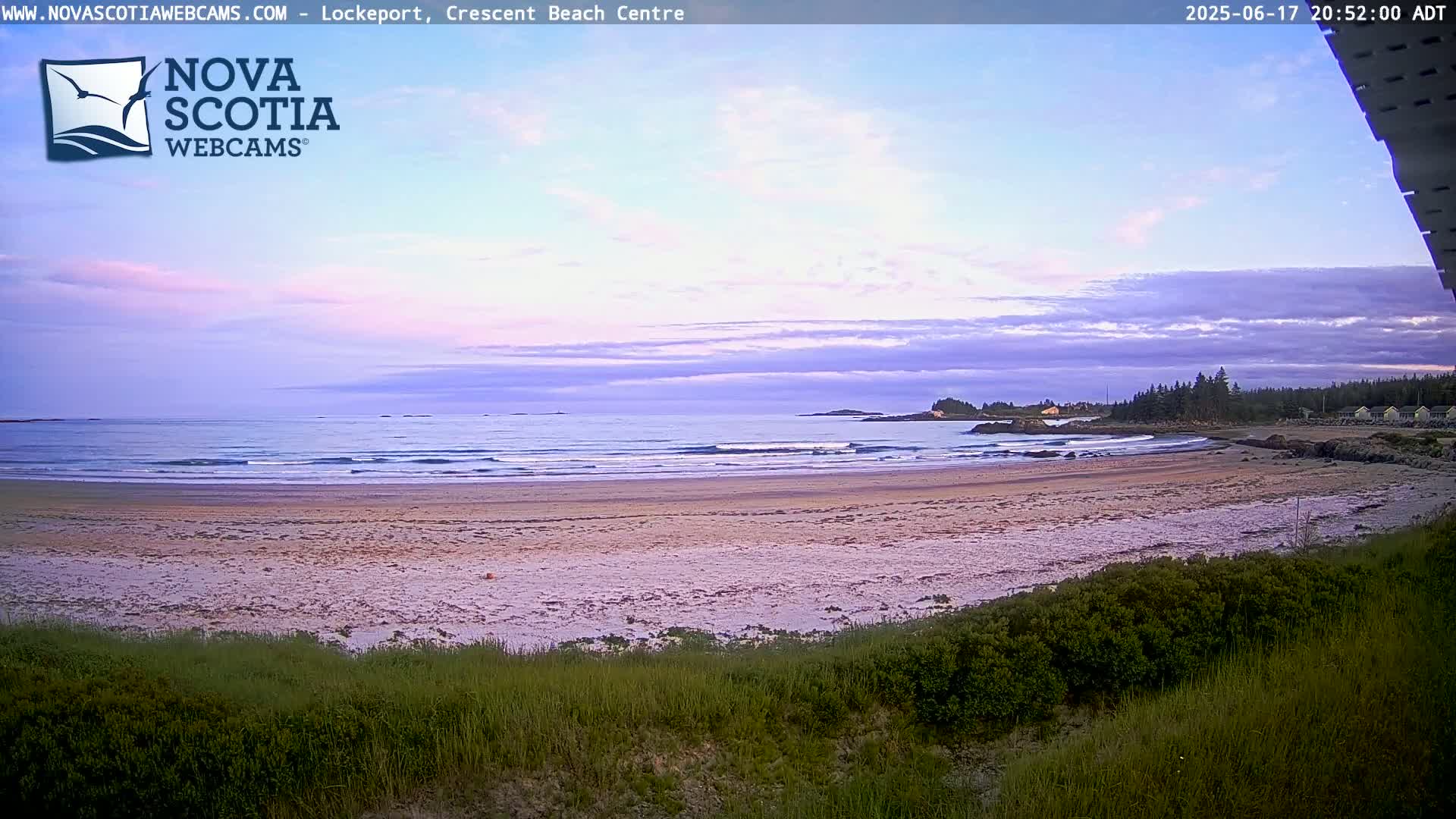 Lockeport Crescent Beach Live Cam - Lockeport, Shelburne County, Nova Scotia, Canada