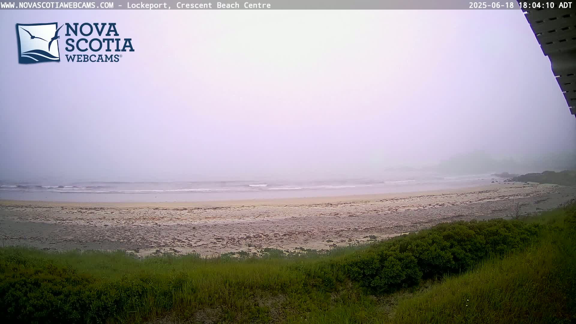 Lockeport Crescent Beach Live Cam - Lockeport, Shelburne County, Nova Scotia, Canada
