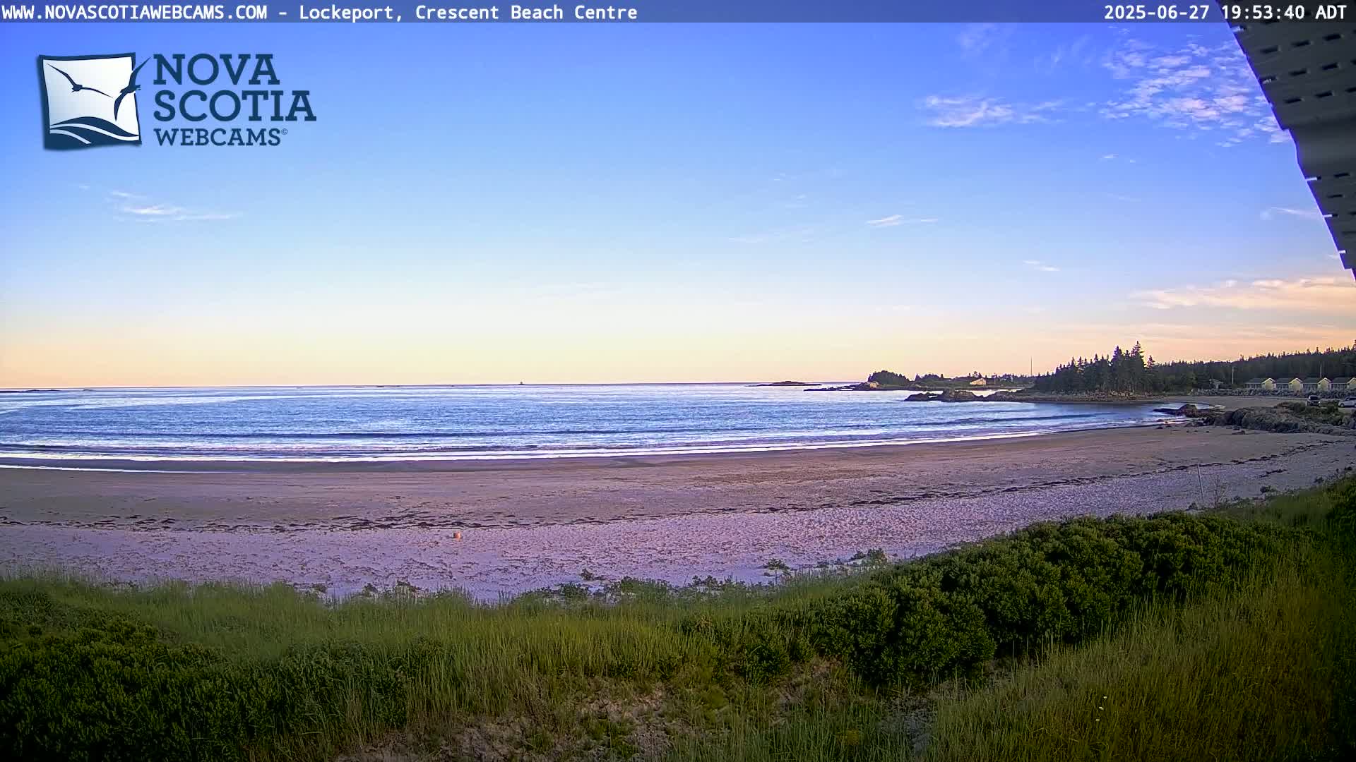 Lockeport Crescent Beach Live Cam - Lockeport, Shelburne County, Nova Scotia, Canada