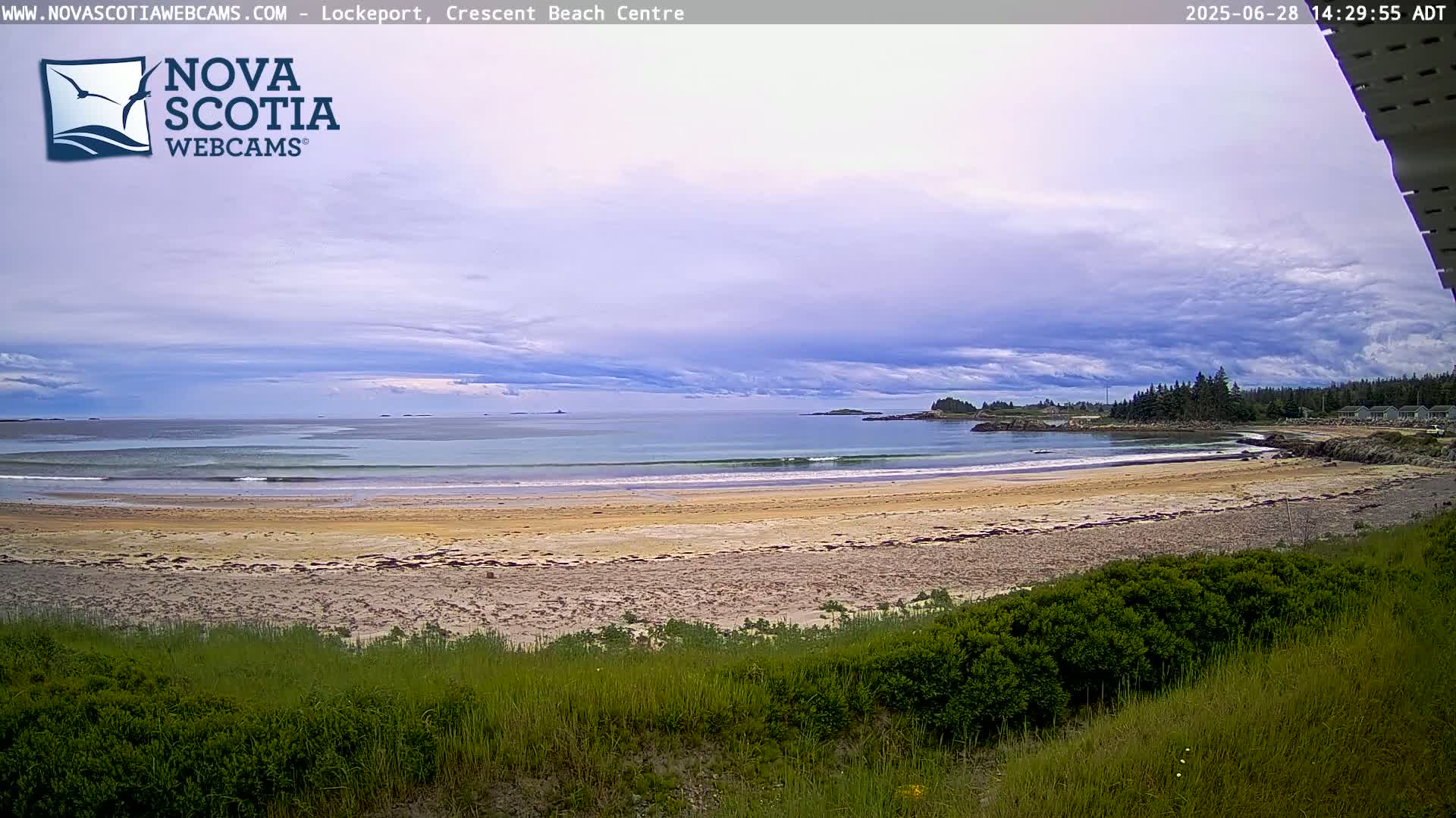 Lockeport Crescent Beach Live Cam - Lockeport, Shelburne County, Nova Scotia, Canada