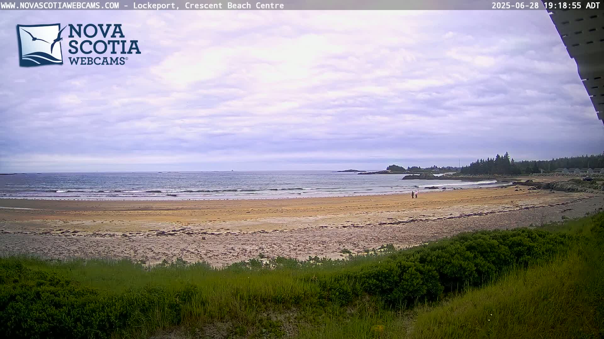 Lockeport Crescent Beach Live Cam - Lockeport, Shelburne County, Nova Scotia, Canada