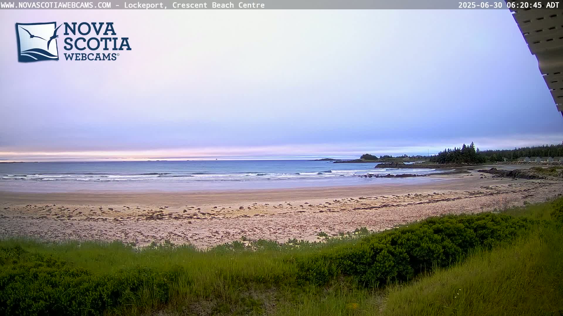 Lockeport Crescent Beach Live Cam - Lockeport, Shelburne County, Nova Scotia, Canada