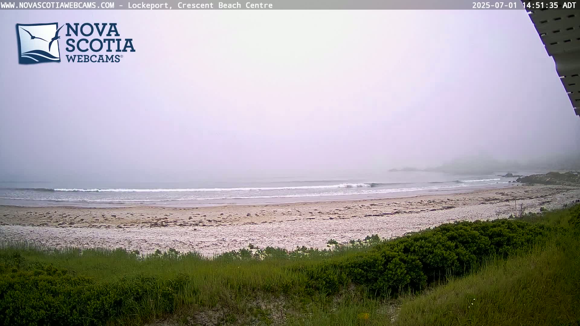 Lockeport Crescent Beach Live Cam - Lockeport, Shelburne County, Nova Scotia, Canada