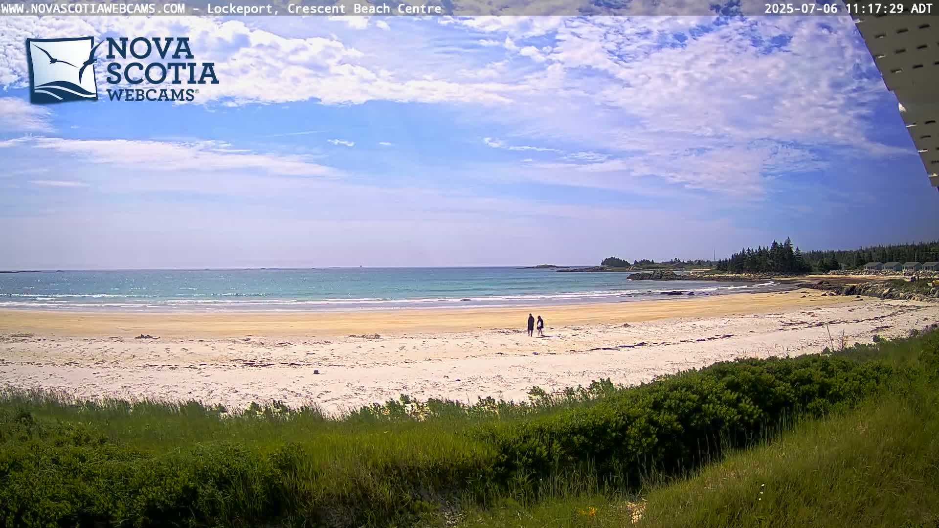 Lockeport Crescent Beach Live Cam - Lockeport, Shelburne County, Nova Scotia, Canada