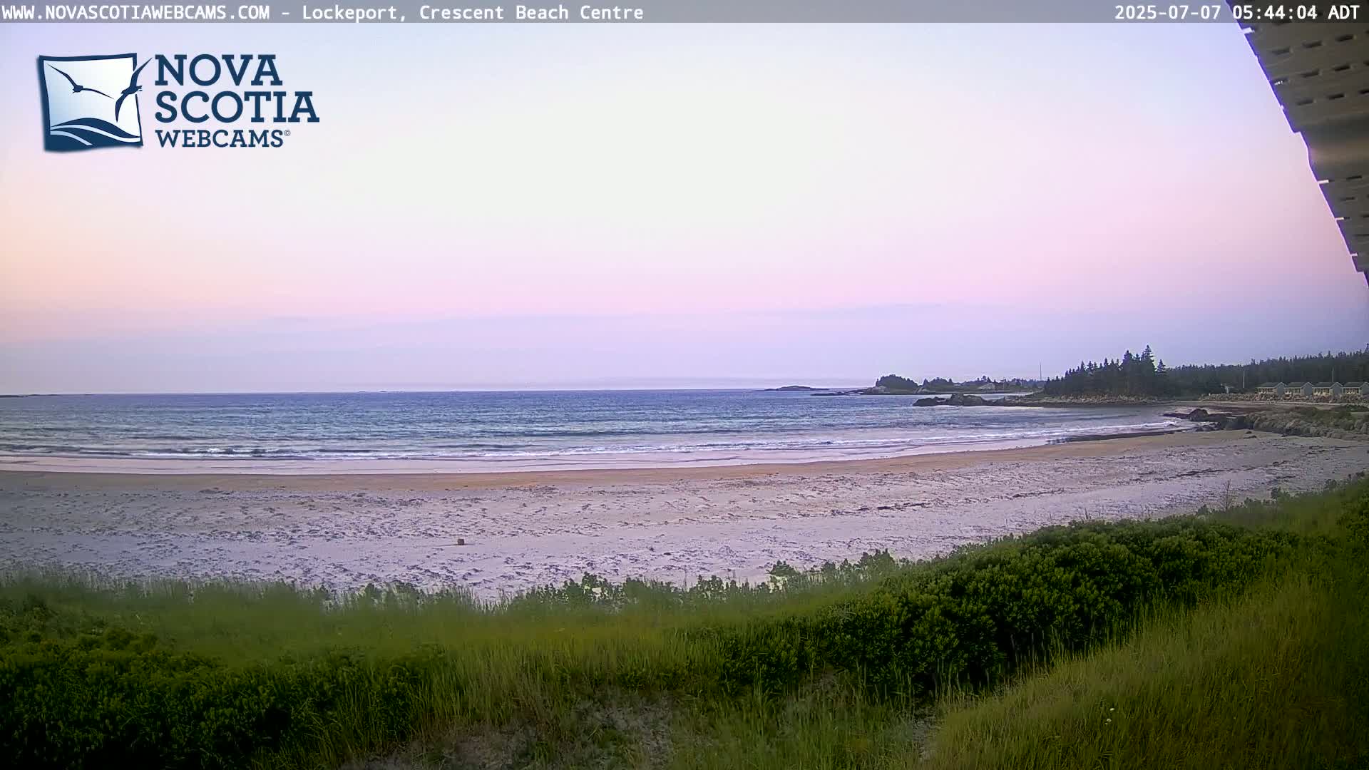 Lockeport Crescent Beach Live Cam - Lockeport, Shelburne County, Nova Scotia, Canada