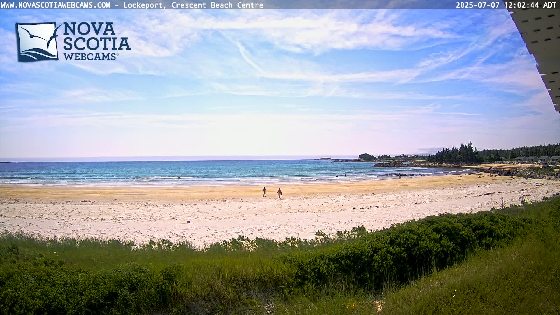 Lockeport Crescent Beach Live Cam - Lockeport, Shelburne County, Nova Scotia, Canada