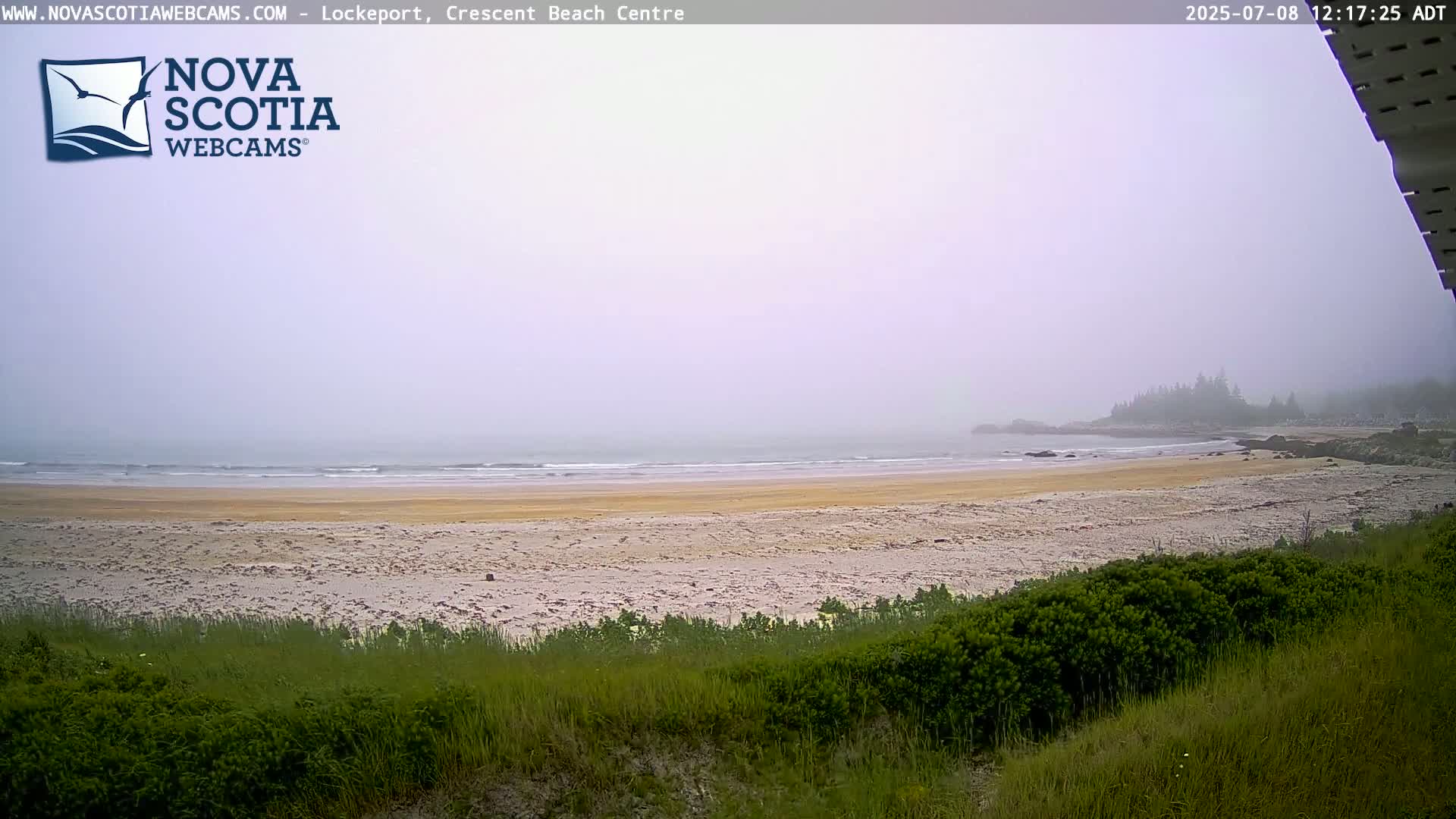Lockeport Crescent Beach Live Cam - Lockeport, Shelburne County, Nova Scotia, Canada