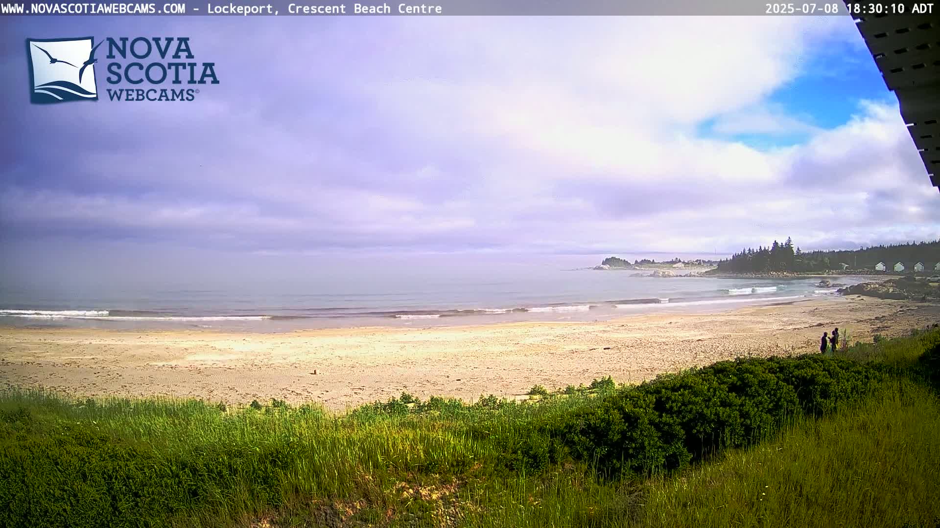 Lockeport Crescent Beach Live Cam - Lockeport, Shelburne County, Nova Scotia, Canada