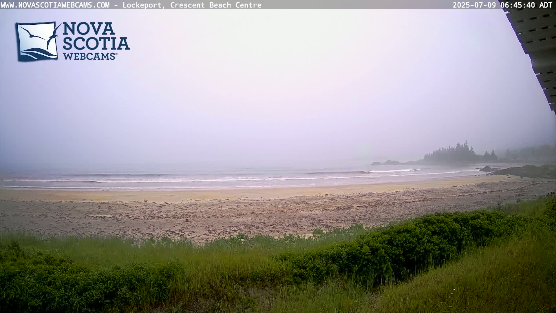 Lockeport Crescent Beach Live Cam - Lockeport, Shelburne County, Nova Scotia, Canada