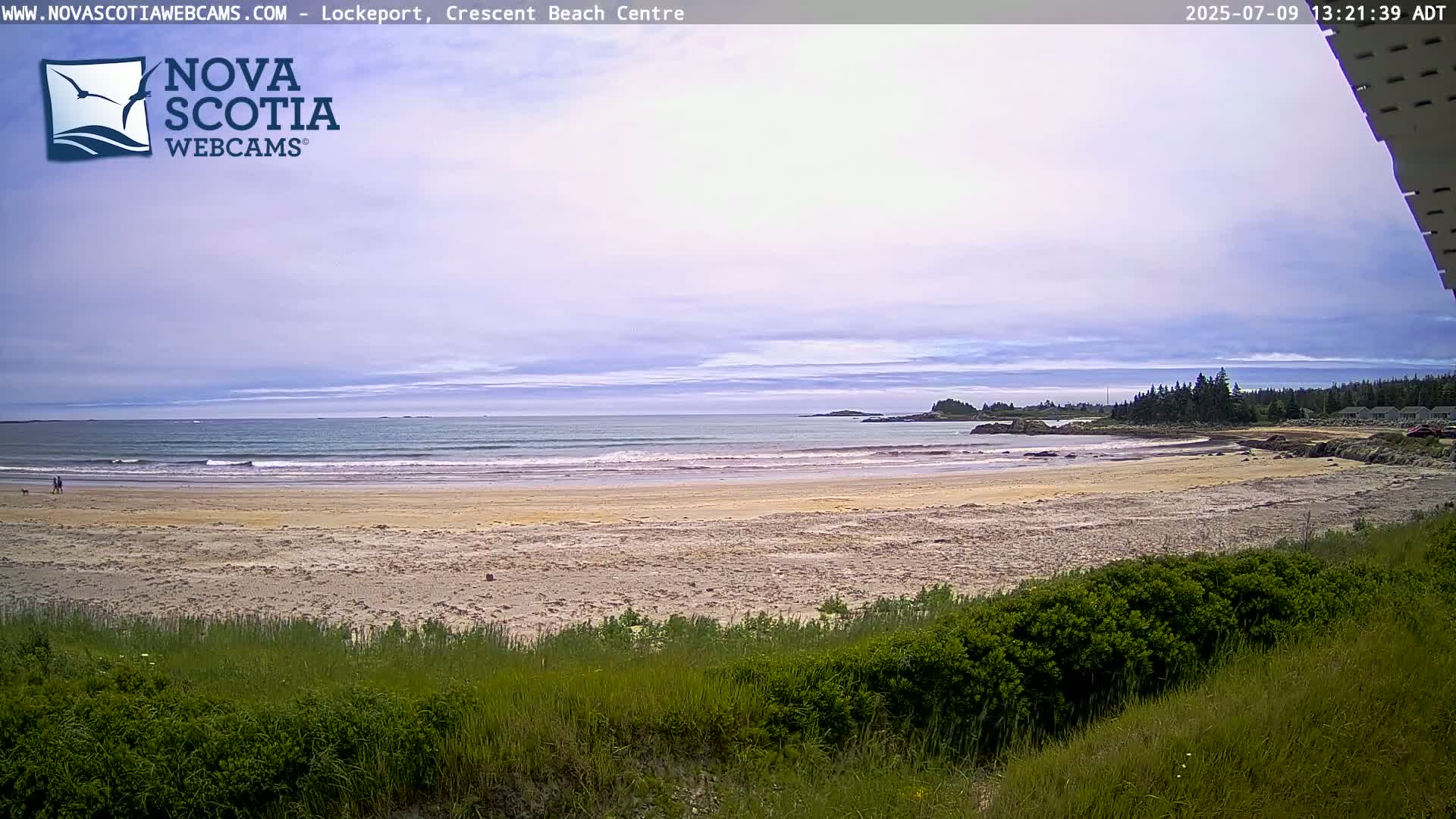 Lockeport Crescent Beach Live Cam - Lockeport, Shelburne County, Nova Scotia, Canada