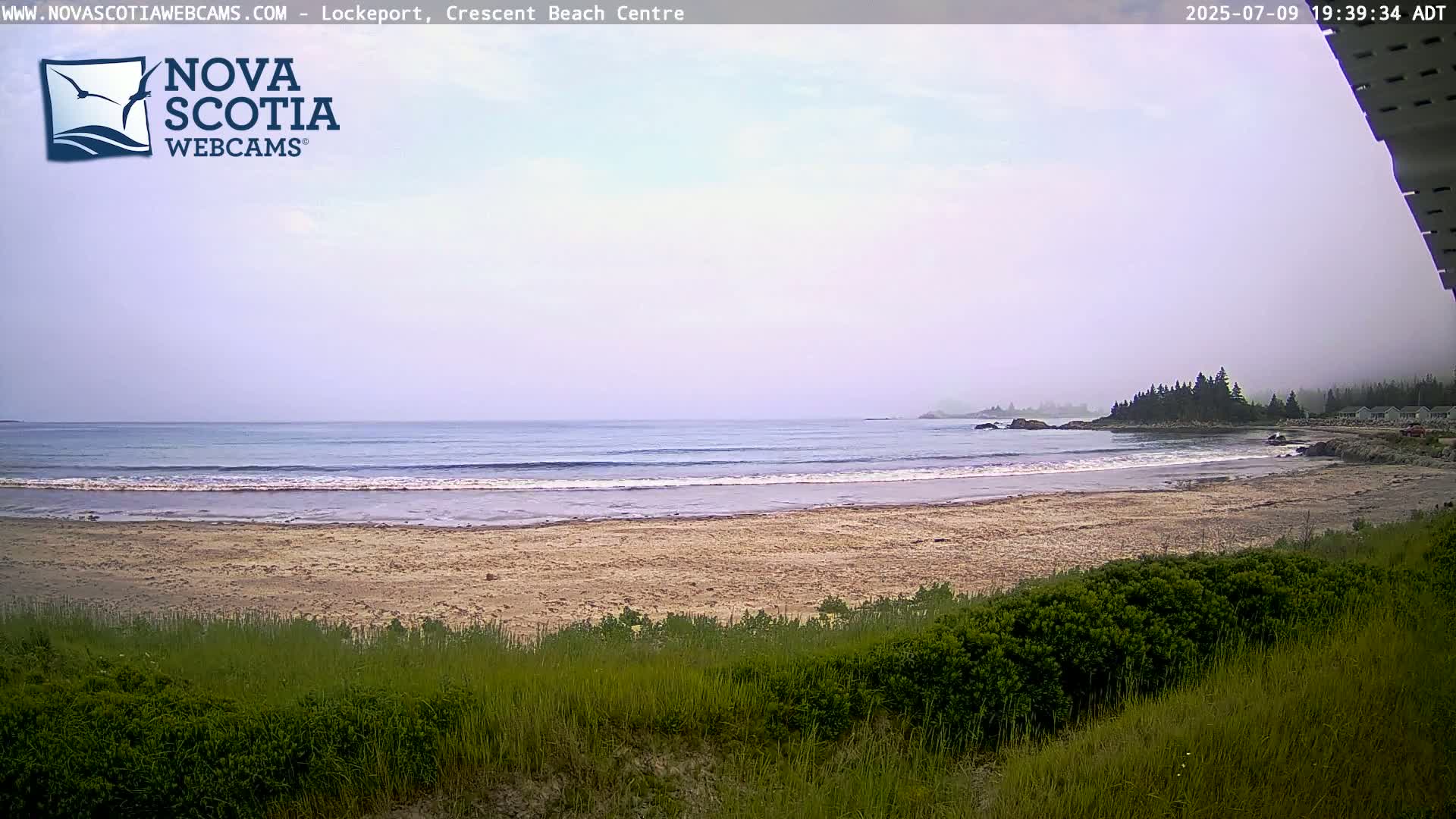 Lockeport Crescent Beach Live Cam - Lockeport, Shelburne County, Nova Scotia, Canada