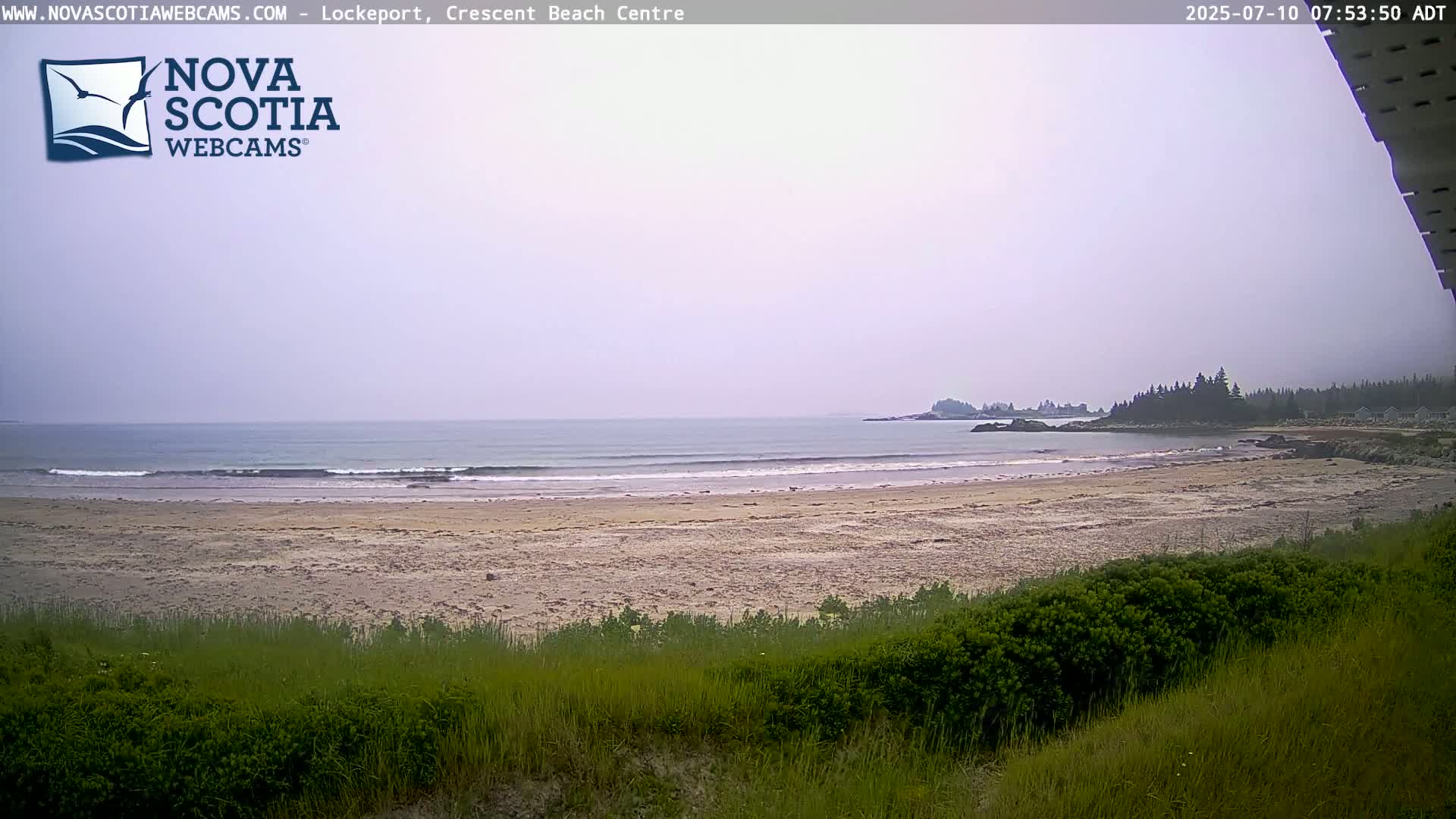 Lockeport Crescent Beach Live Cam - Lockeport, Shelburne County, Nova Scotia, Canada