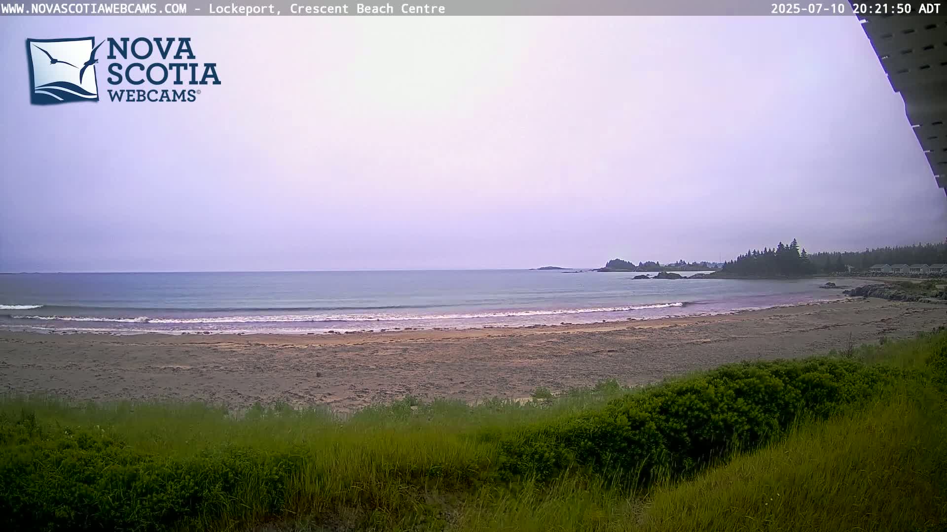 Lockeport Crescent Beach Live Cam - Lockeport, Shelburne County, Nova Scotia, Canada