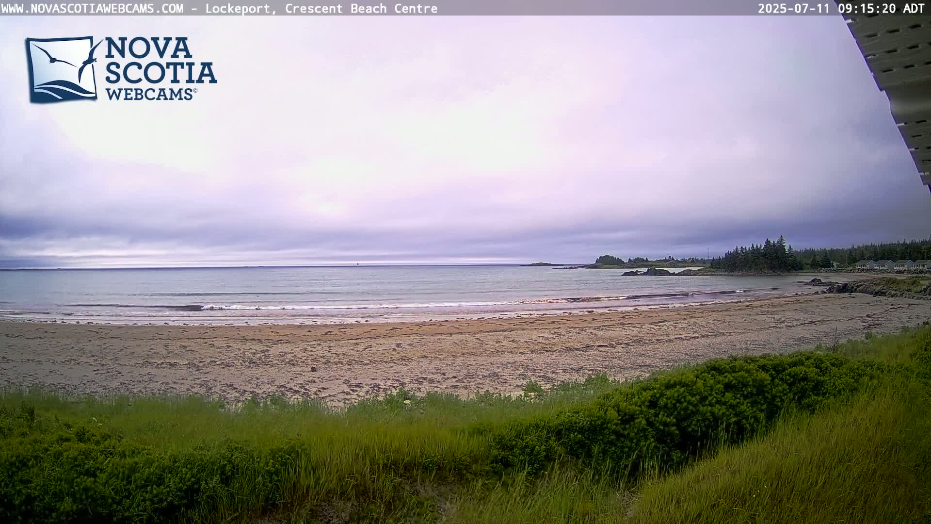 Lockeport Crescent Beach Live Cam - Lockeport, Shelburne County, Nova Scotia, Canada