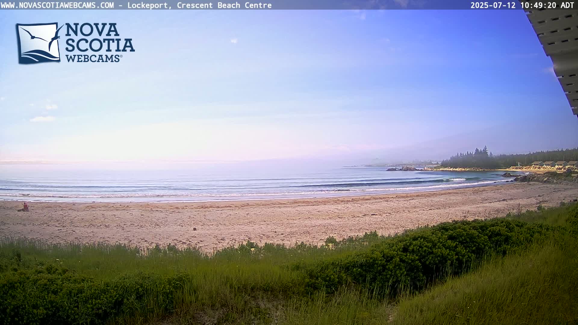 Lockeport Crescent Beach Live Cam - Lockeport, Shelburne County, Nova Scotia, Canada