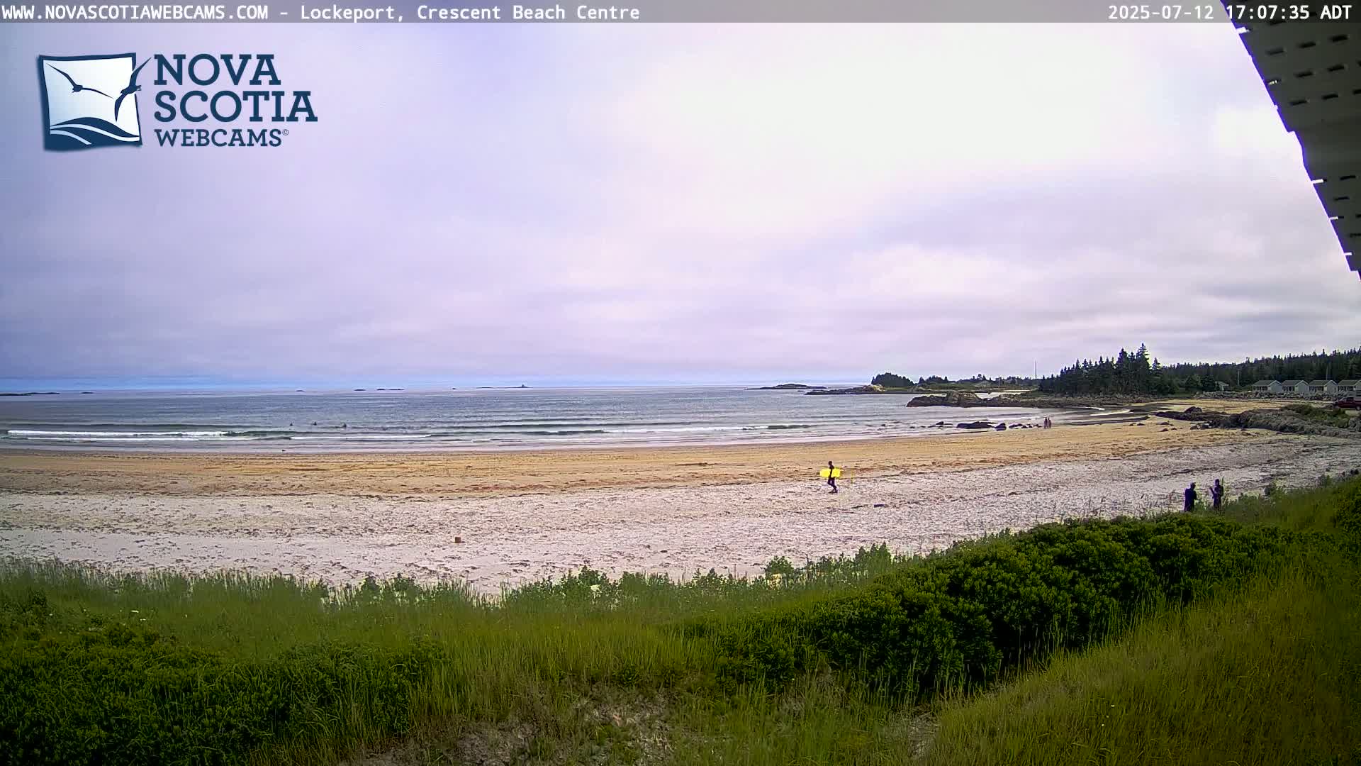 Lockeport Crescent Beach Live Cam - Lockeport, Shelburne County, Nova Scotia, Canada