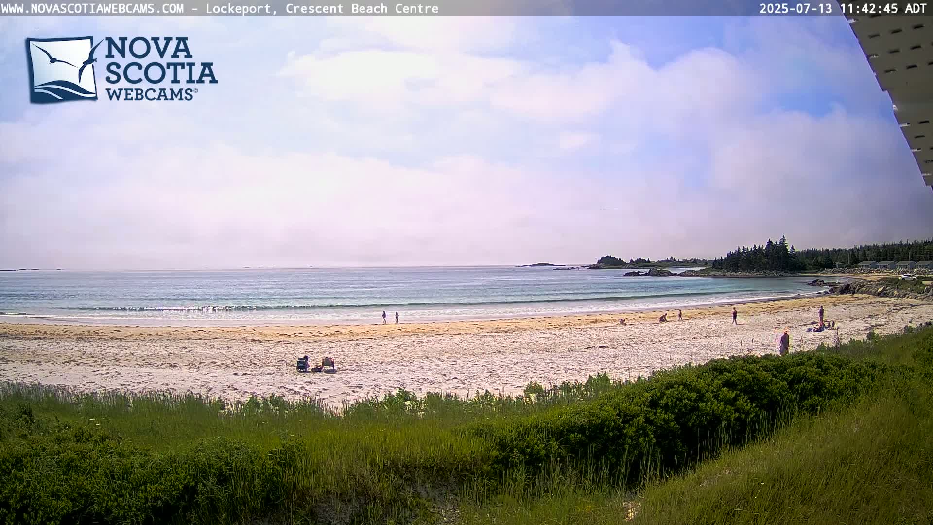 Lockeport Crescent Beach Live Cam - Lockeport, Shelburne County, Nova Scotia, Canada
