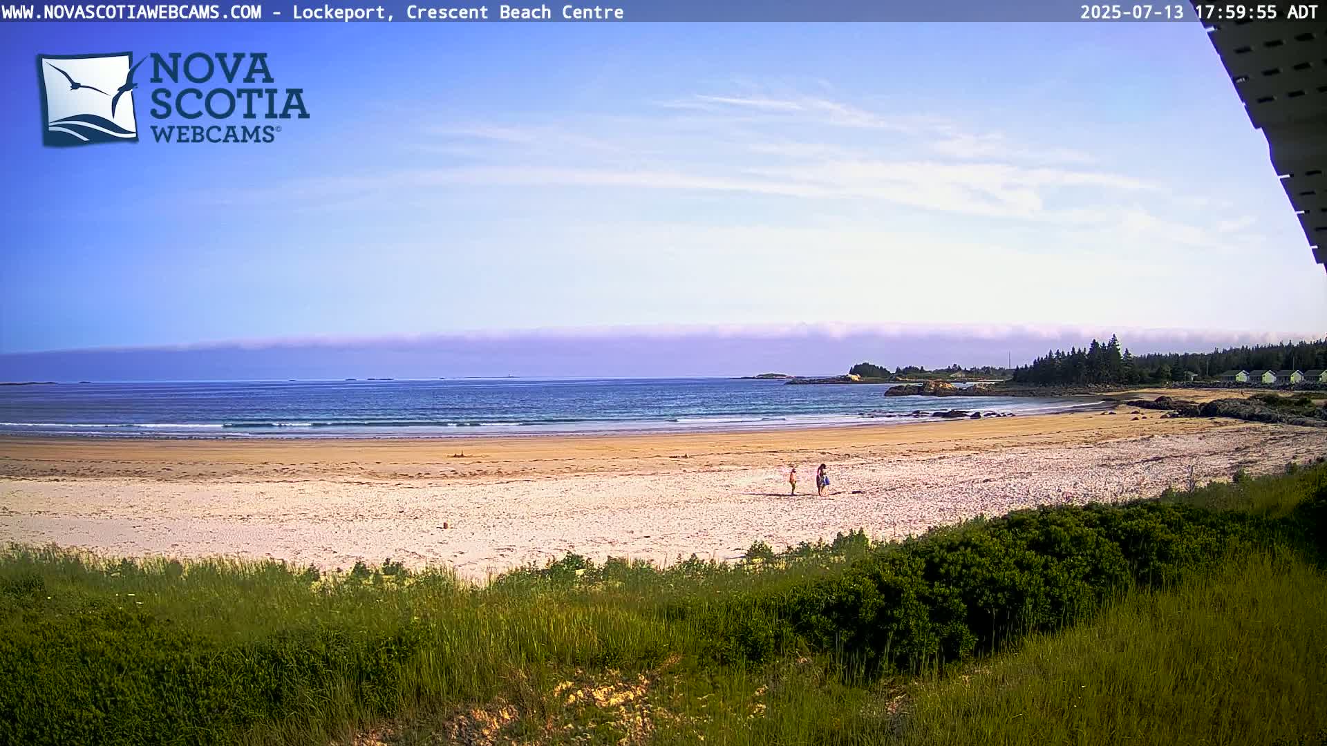 Lockeport Crescent Beach Live Cam - Lockeport, Shelburne County, Nova Scotia, Canada