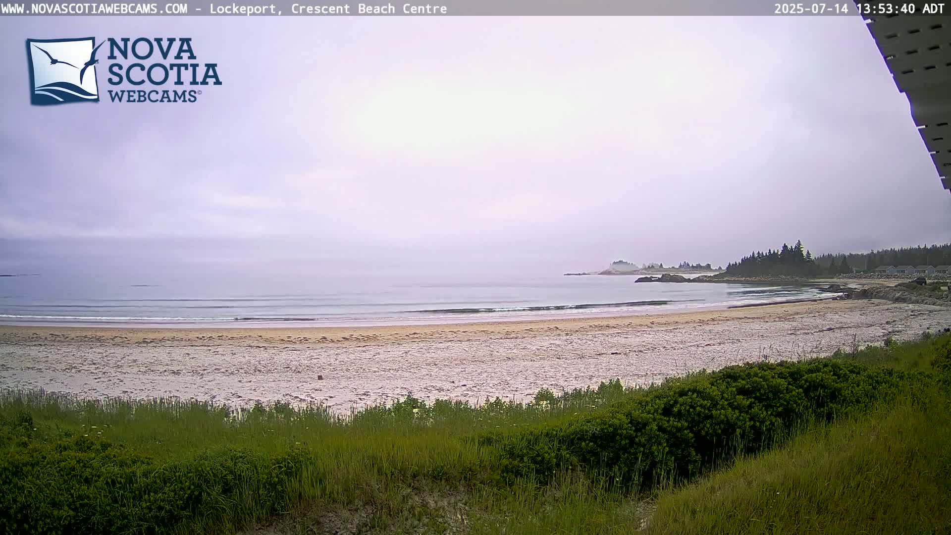 Lockeport Crescent Beach Live Cam - Lockeport, Shelburne County, Nova Scotia, Canada