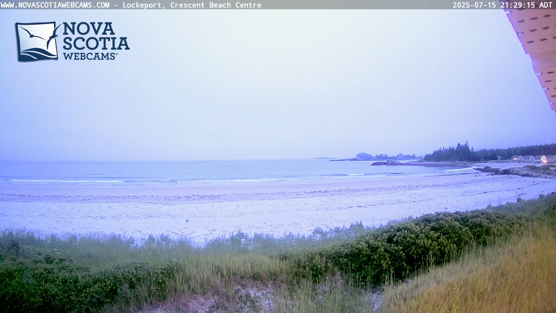 Lockeport Crescent Beach Live Cam - Lockeport, Shelburne County, Nova Scotia, Canada