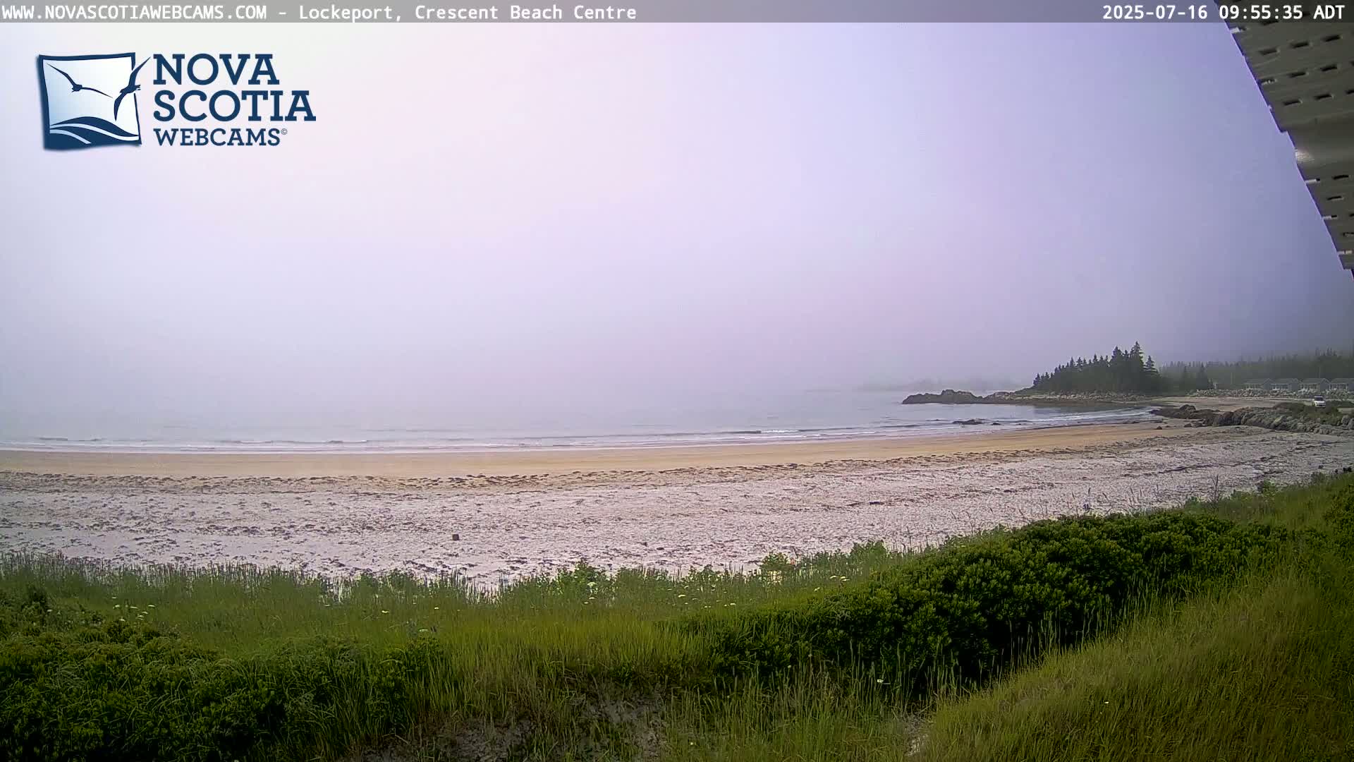 Lockeport Crescent Beach Live Cam - Lockeport, Shelburne County, Nova Scotia, Canada