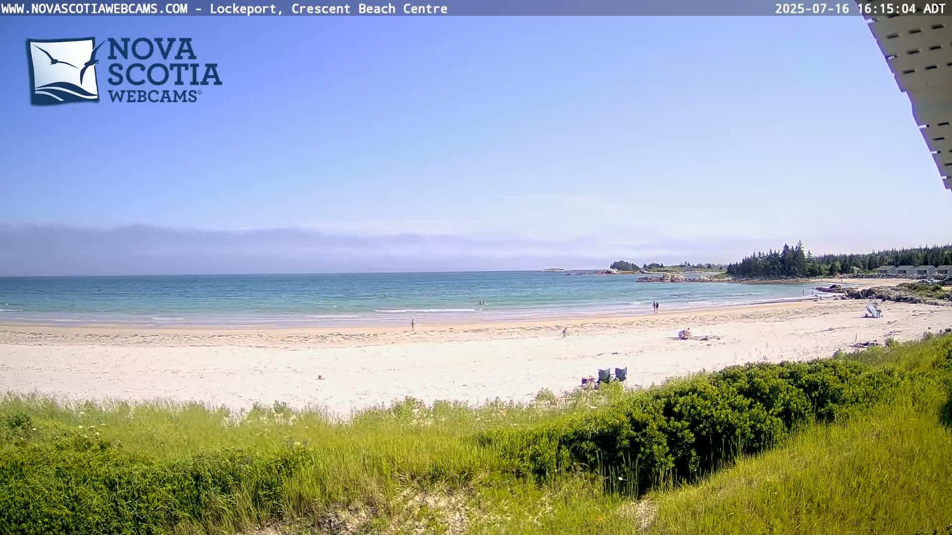 Lockeport Crescent Beach Live Cam - Lockeport, Shelburne County, Nova Scotia, Canada