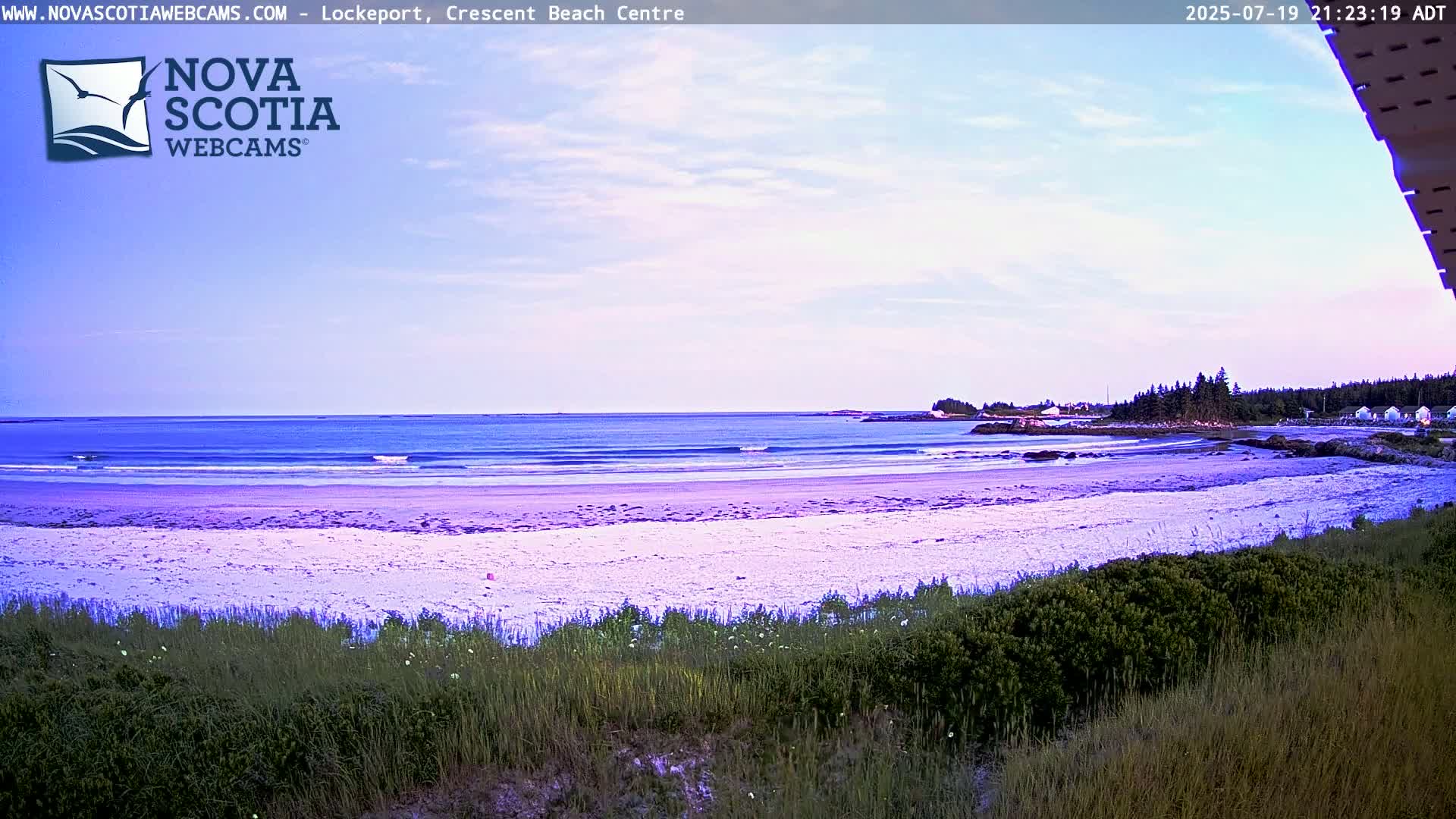 Lockeport Crescent Beach Live Cam - Lockeport, Shelburne County, Nova Scotia, Canada