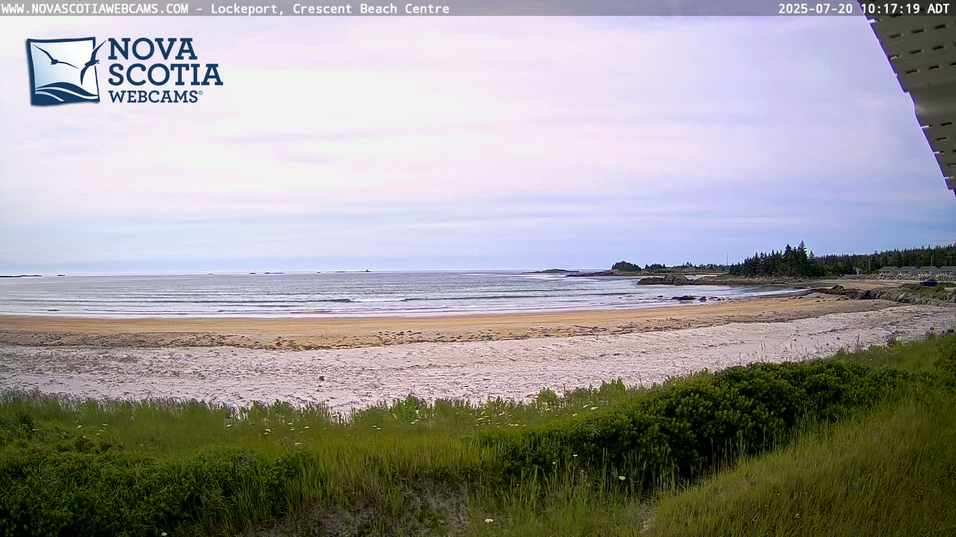 Lockeport Crescent Beach Live Cam - Lockeport, Shelburne County, Nova Scotia, Canada