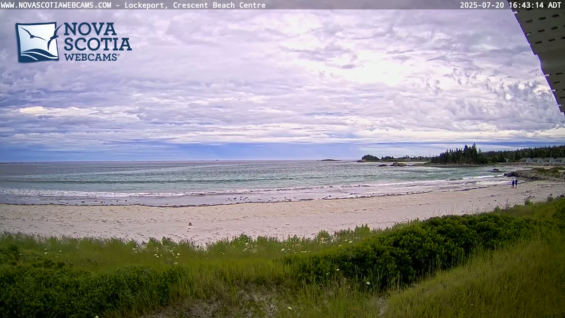 Lockeport Crescent Beach Live Cam - Lockeport, Shelburne County, Nova Scotia, Canada