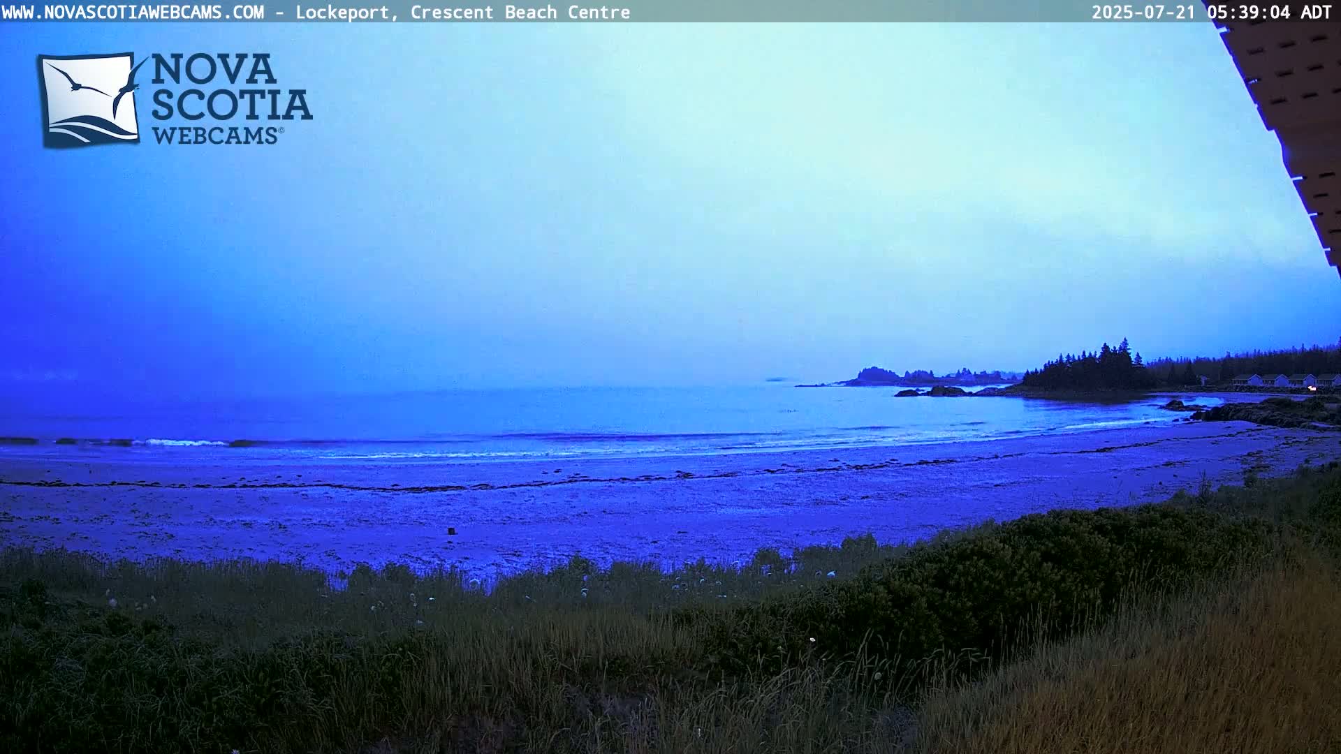 Lockeport Crescent Beach Live Cam - Lockeport, Shelburne County, Nova Scotia, Canada