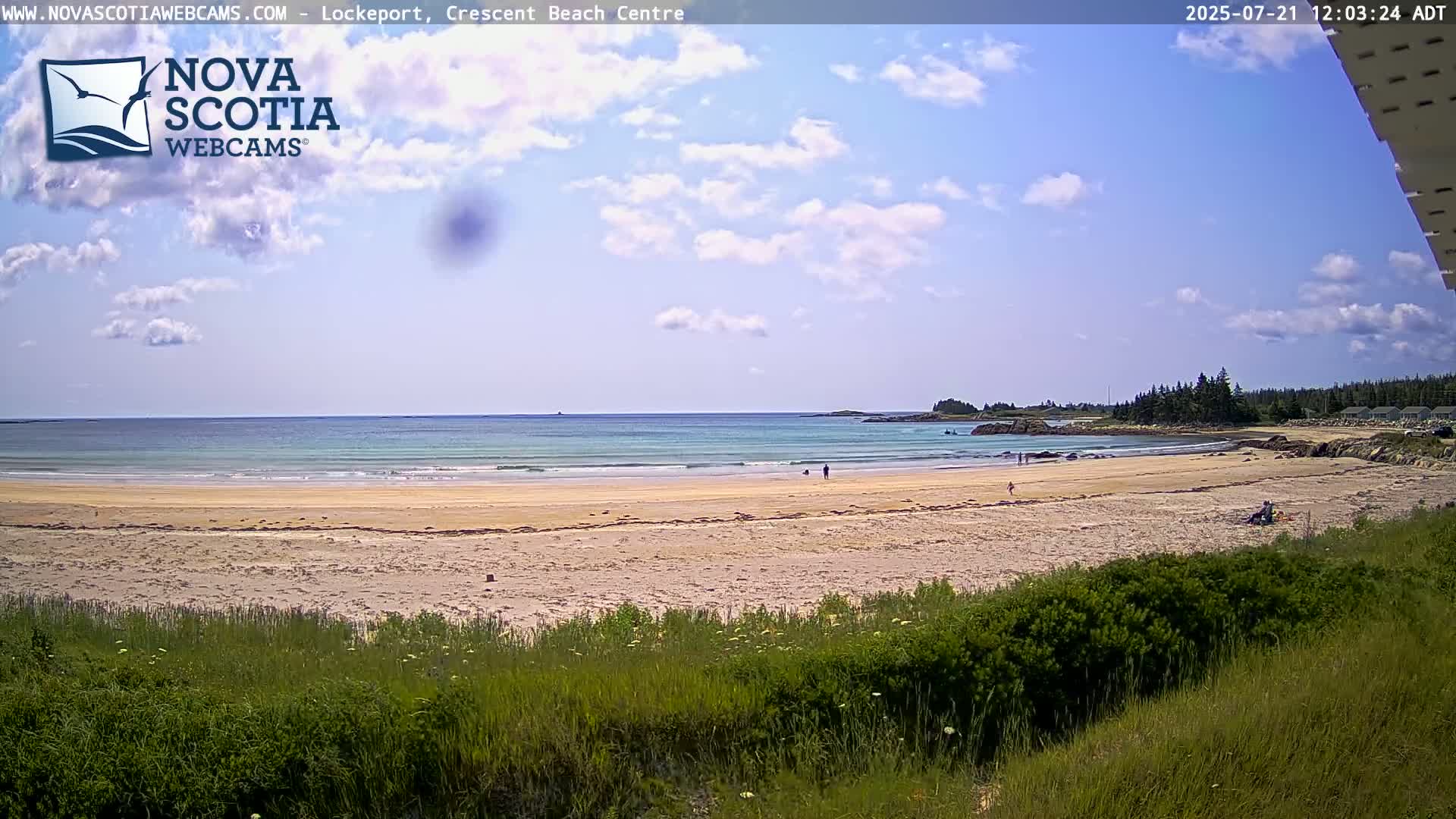 Lockeport Crescent Beach Live Cam - Lockeport, Shelburne County, Nova Scotia, Canada