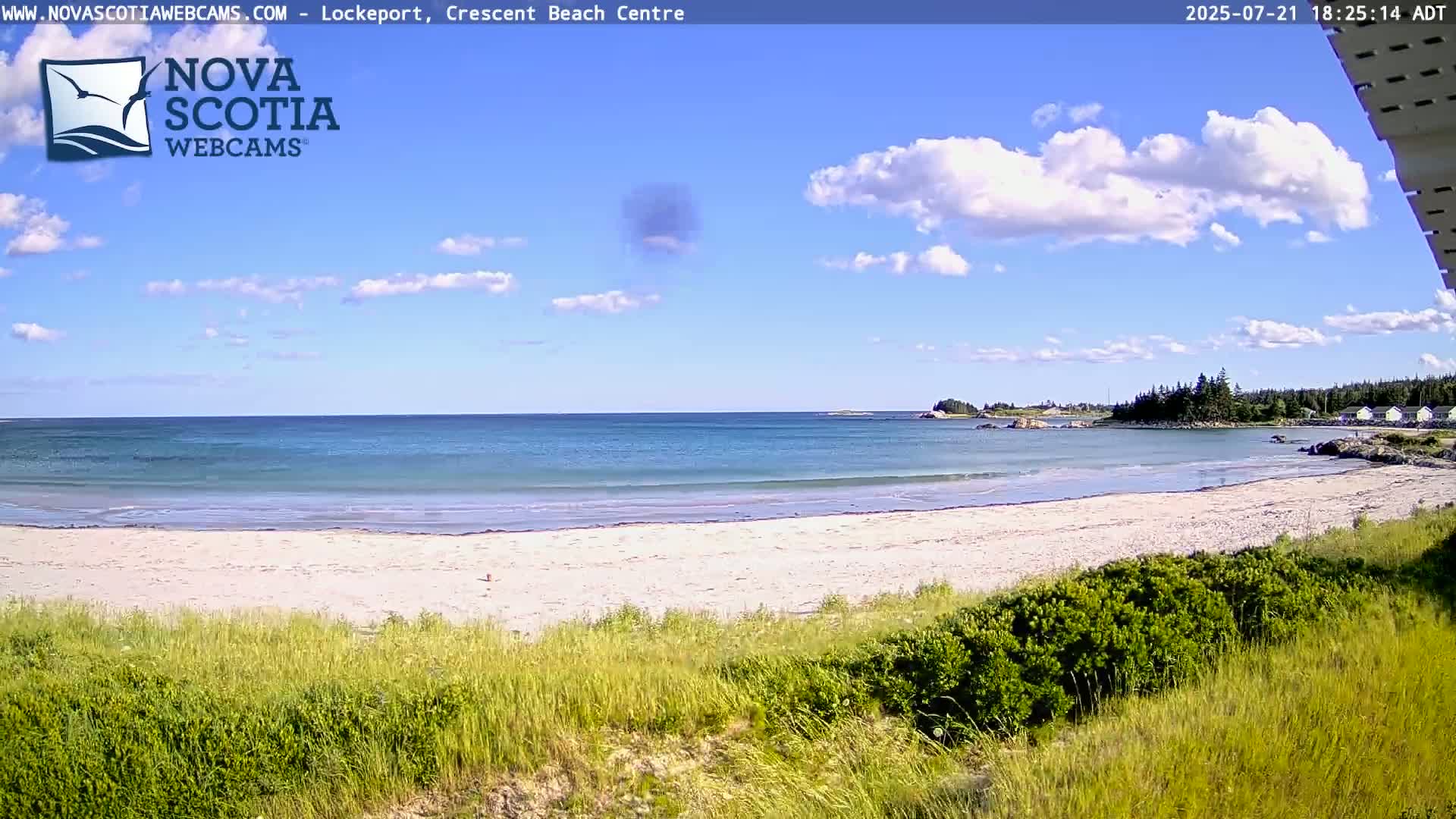 Lockeport Crescent Beach Live Cam - Lockeport, Shelburne County, Nova Scotia, Canada
