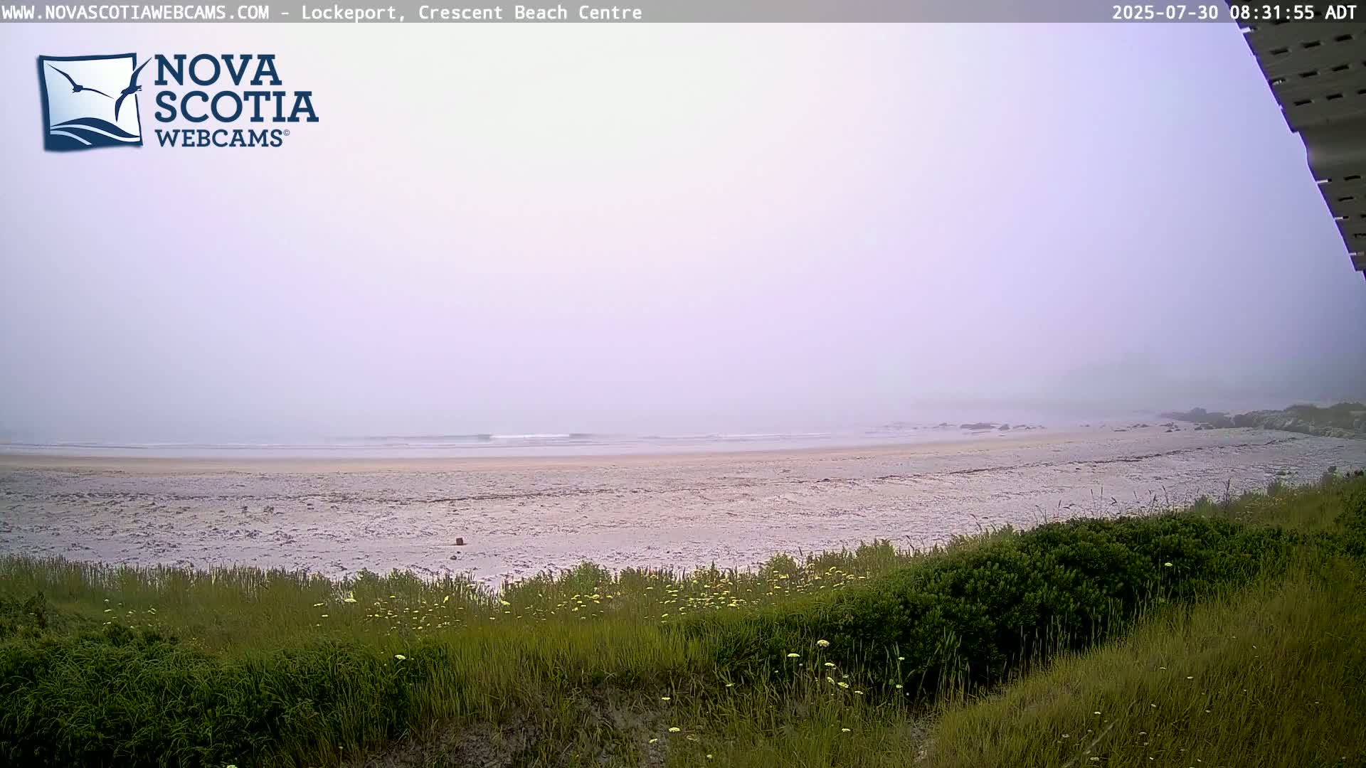 Lockeport Crescent Beach Live Cam - Lockeport, Shelburne County, Nova Scotia, Canada