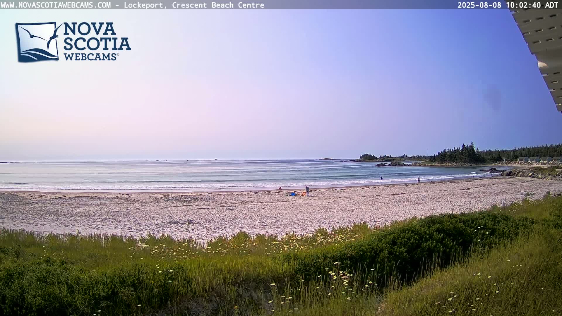 Lockeport Crescent Beach Live Cam - Lockeport, Shelburne County, Nova Scotia, Canada