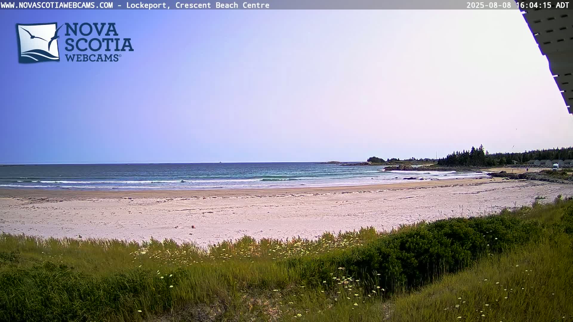 Lockeport Crescent Beach Live Cam - Lockeport, Shelburne County, Nova Scotia, Canada