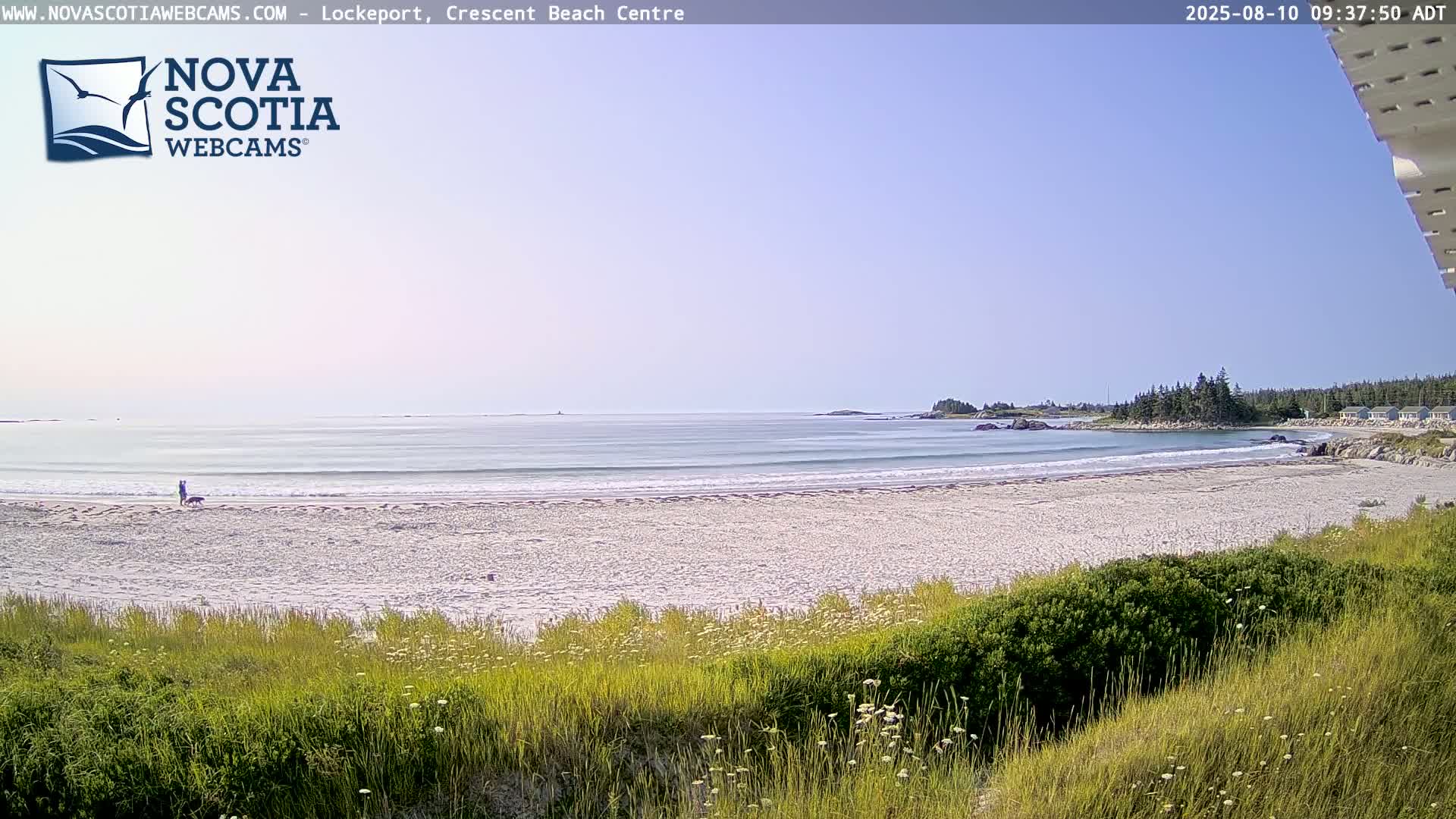 Lockeport Crescent Beach Live Cam - Lockeport, Shelburne County, Nova Scotia, Canada