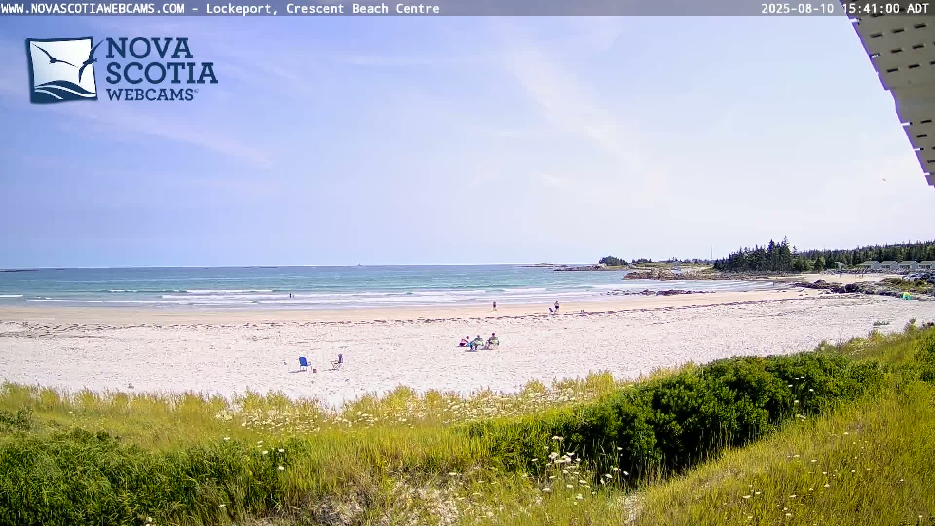 Lockeport Crescent Beach Live Cam - Lockeport, Shelburne County, Nova Scotia, Canada